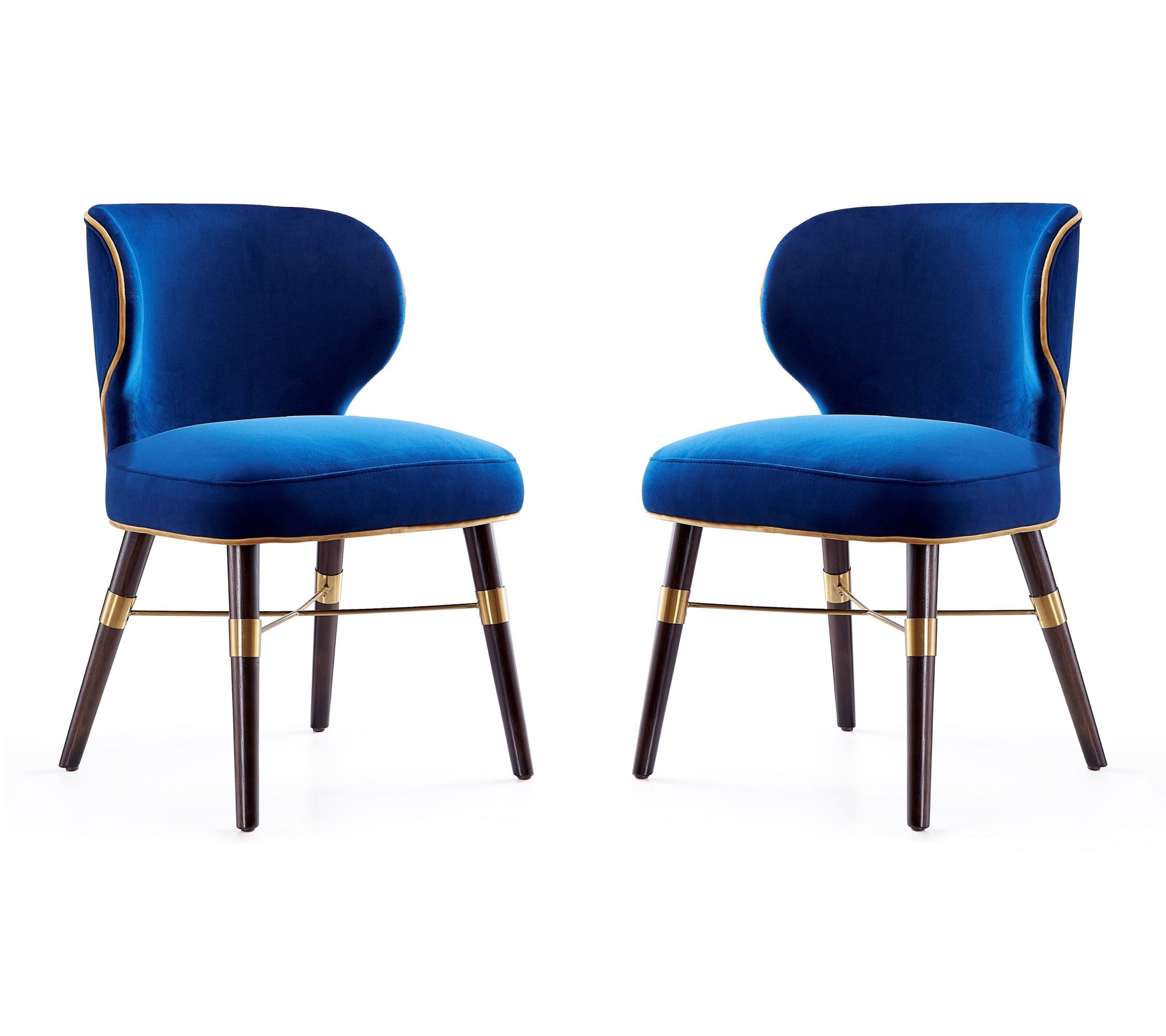 Manhattan Comfort Strine Upholstered Dining Chair - Set of 2