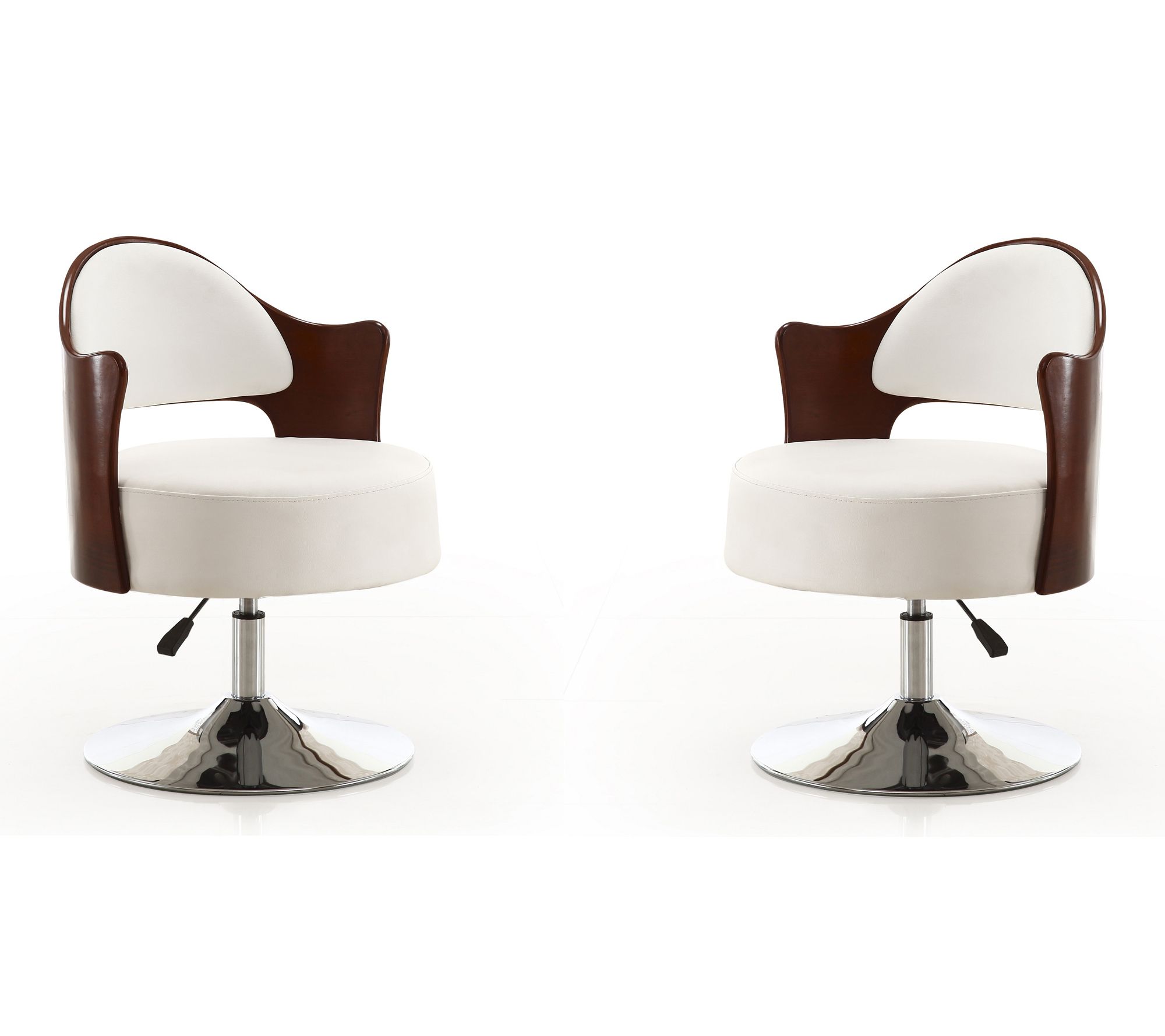 Manhattan Comfo rt Bopper Swive l Lounge Chair - Set of 2