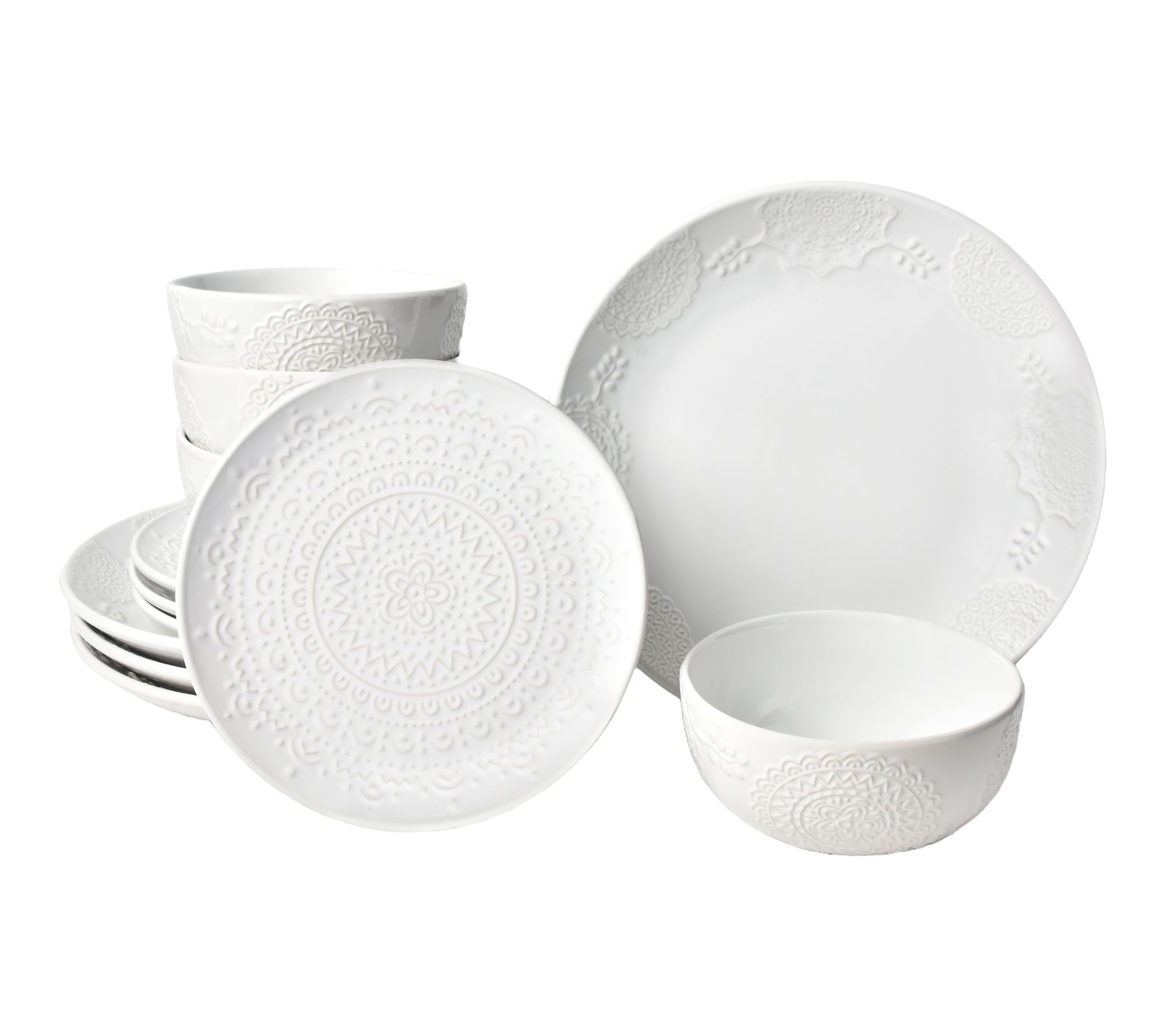 "As Is" Temp-tations Special Edition 12-Piece Dinnerware Set