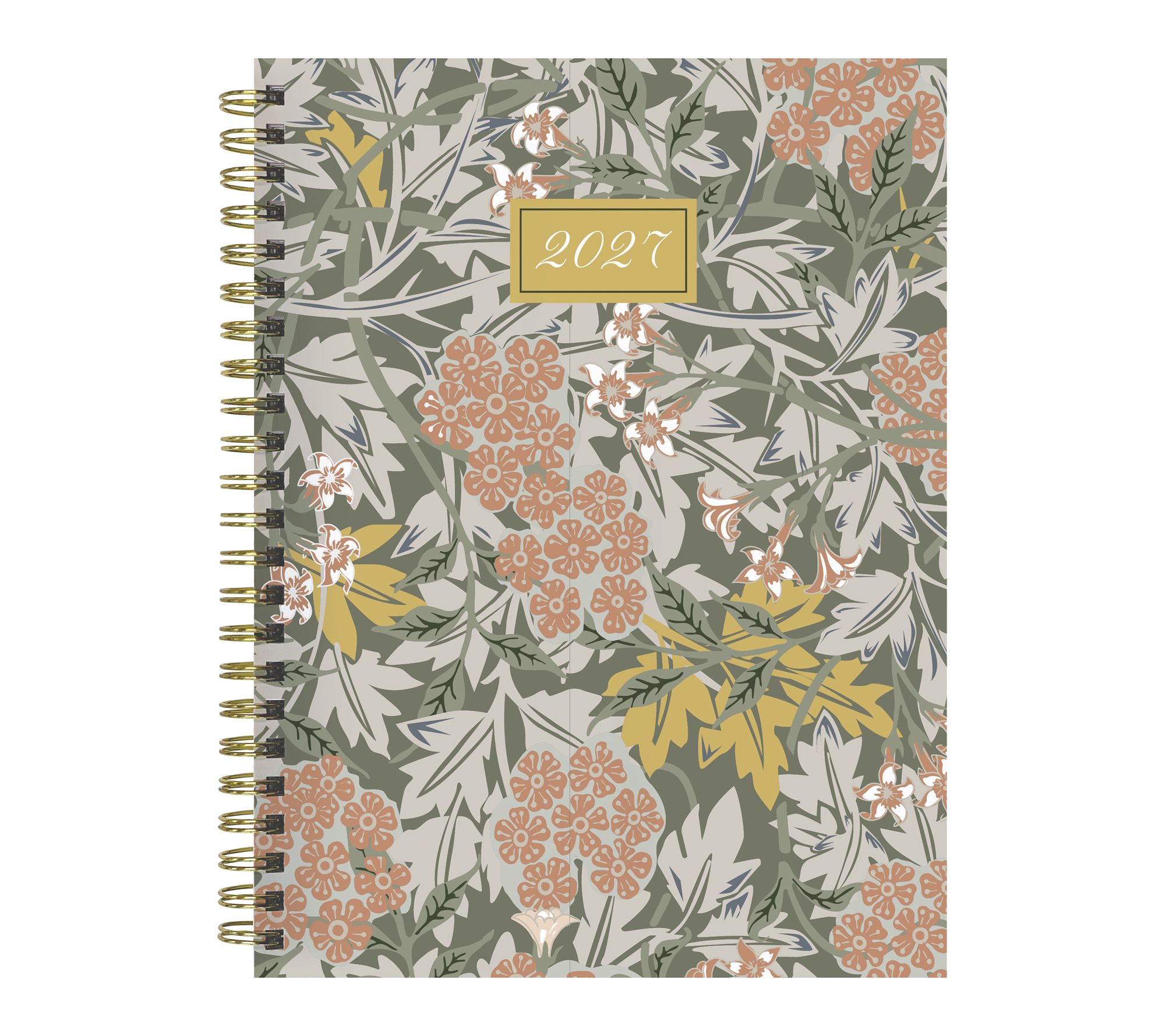 2027 Garden Bouquet Medium Weekly Monthly Planner