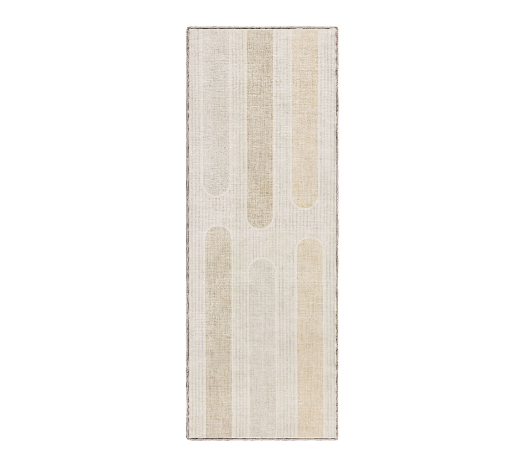 Everwash Haven Modern Arches 2x7 Washable Runner Rug