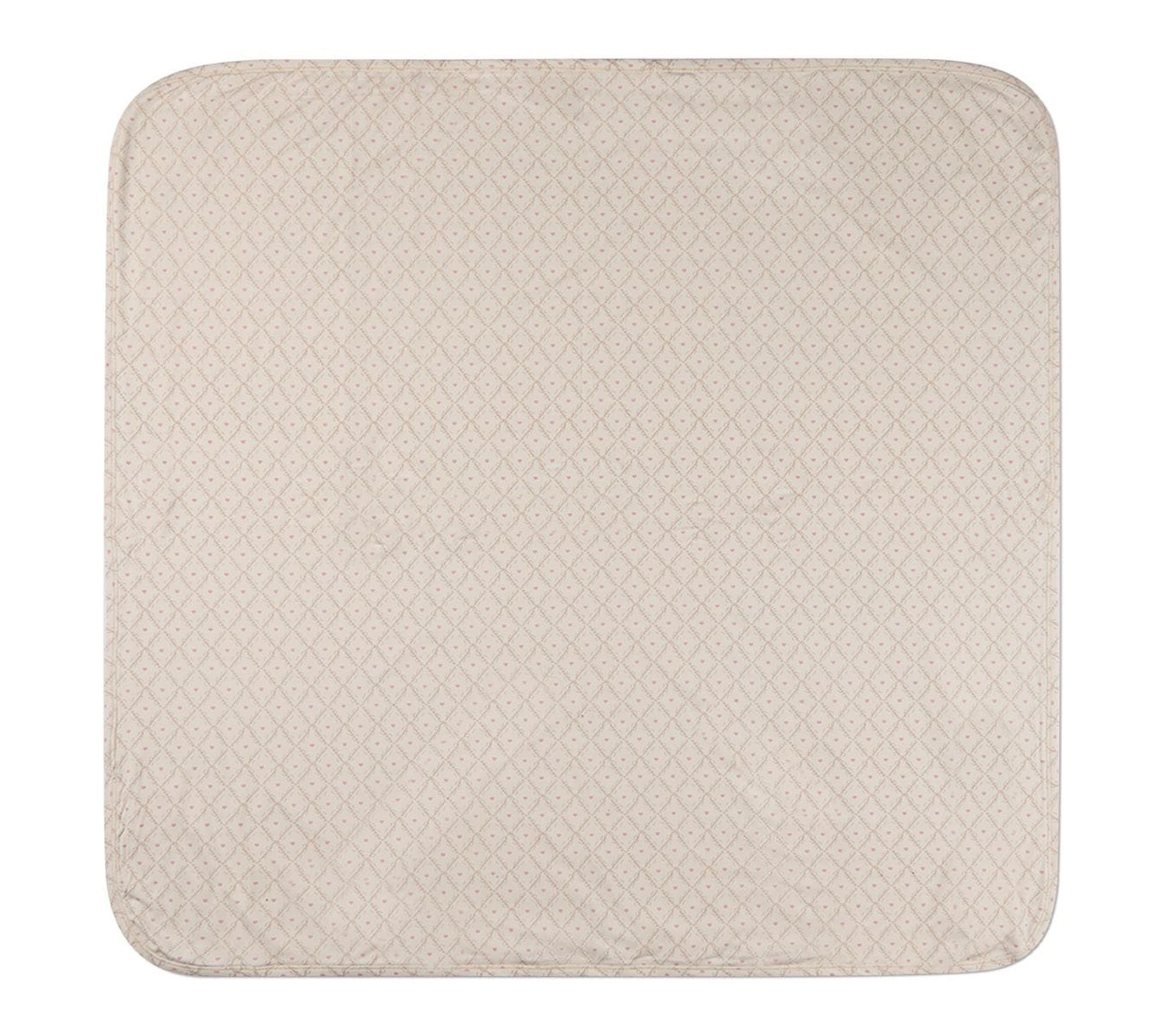 MiniMoi Harlequin Heart All Over Print Blanket