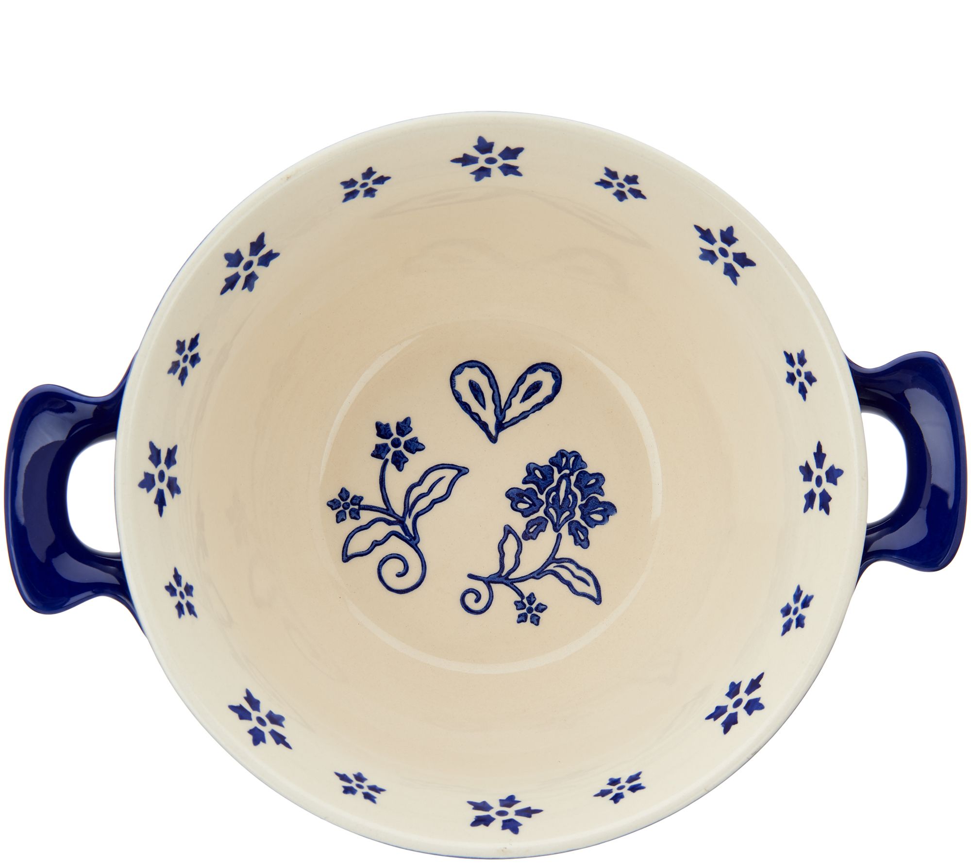Cook's Essentials Santa Rosa S/3 Nesting Ceramic Bowls with Lids - QVC.com