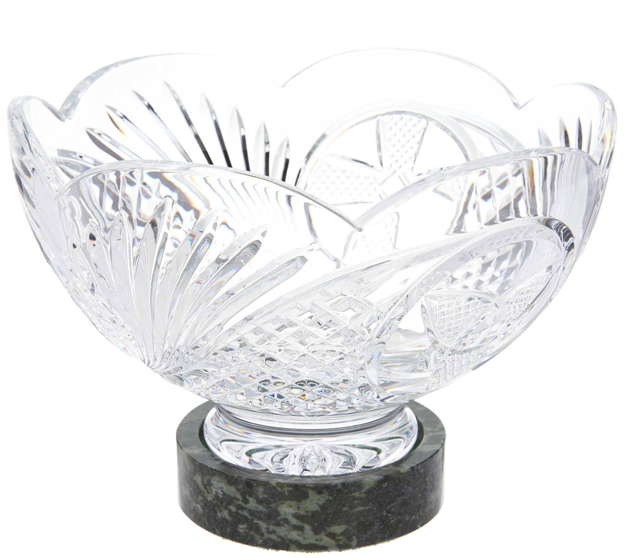 Round Compact Mirror Connemara Marble - Connemara Marble