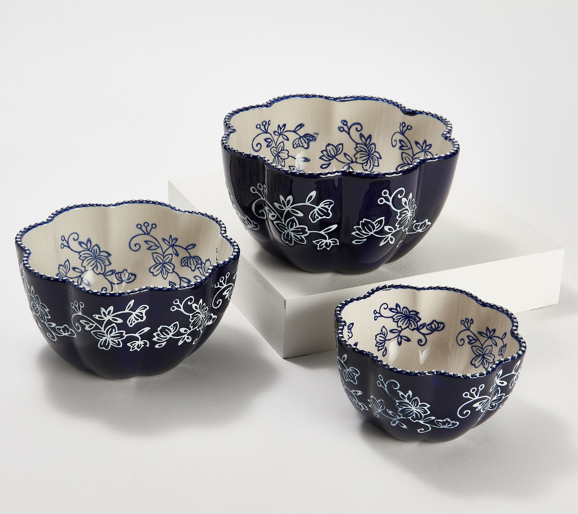 Set of 4 Temp-Tations Glass Nesting Bowls /b – Pathway Market GR