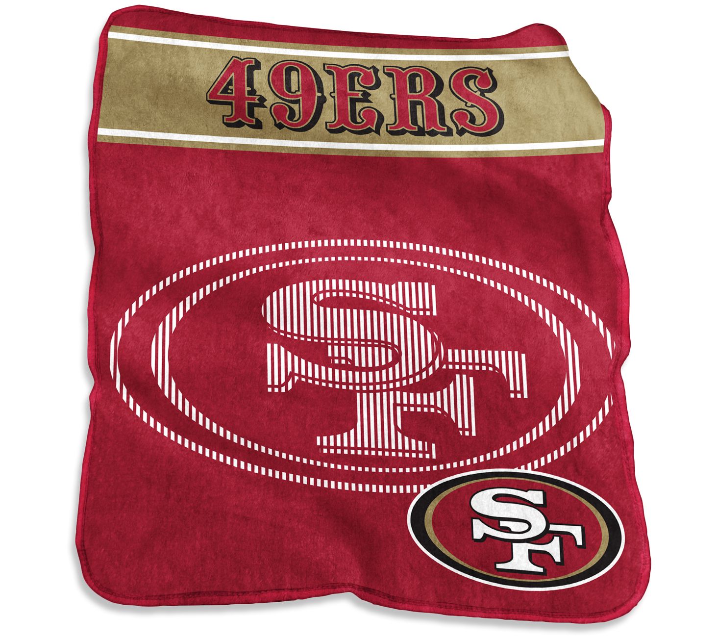 Logo Brands Raschel XL Blanket