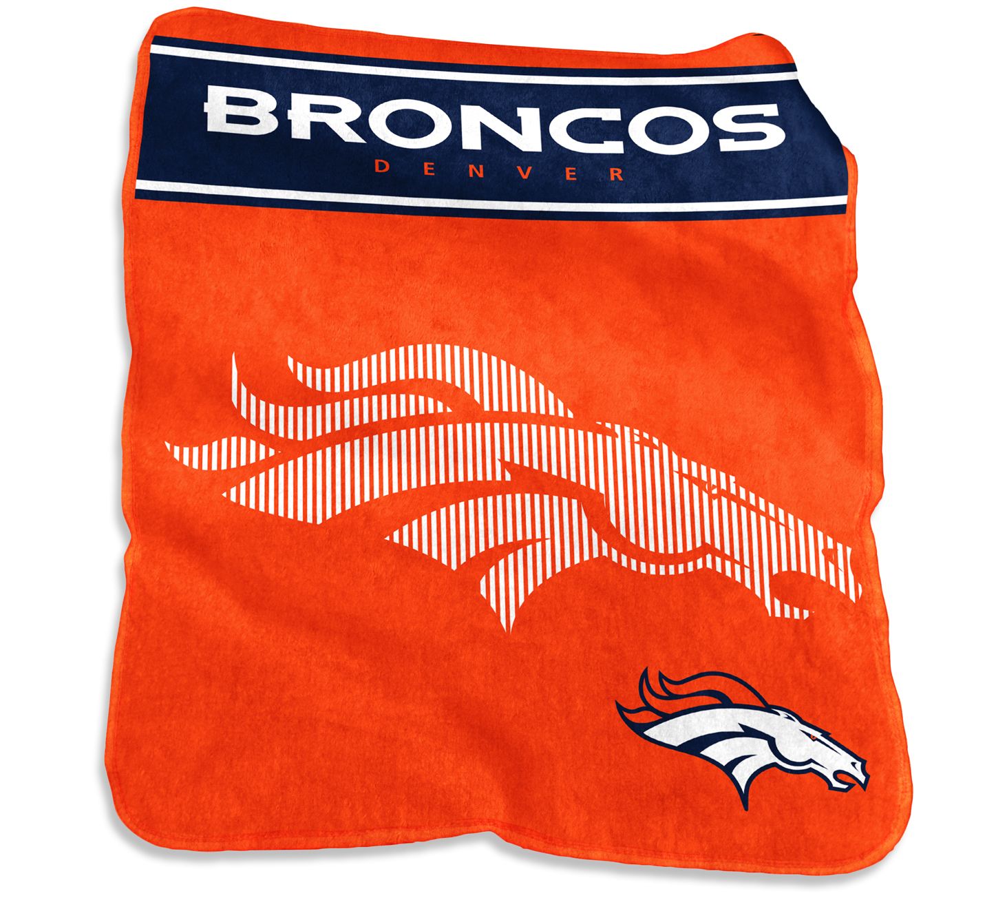 Logo Brands Raschel XL Blanket