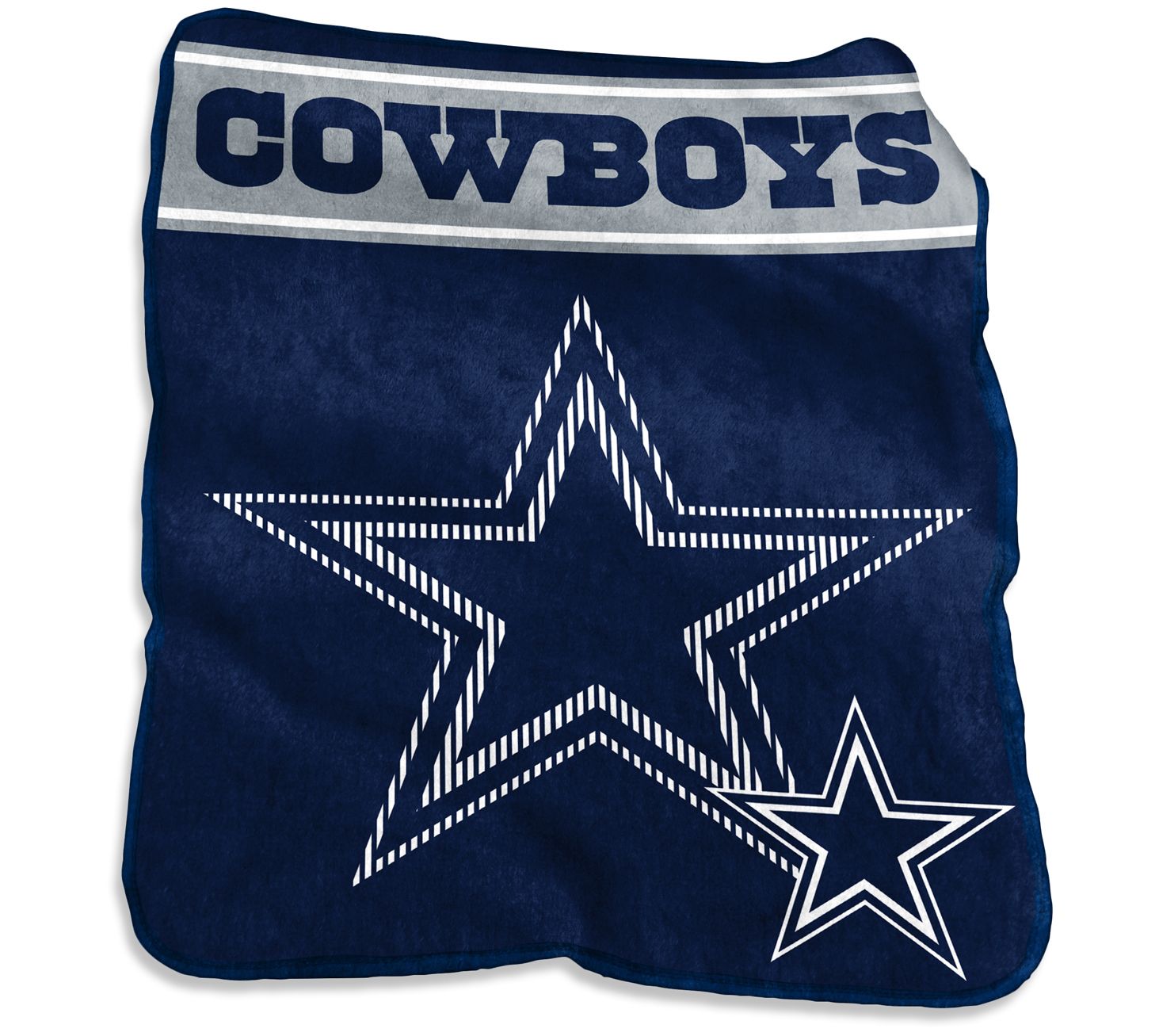 Logo Brands Raschel XL Blanket