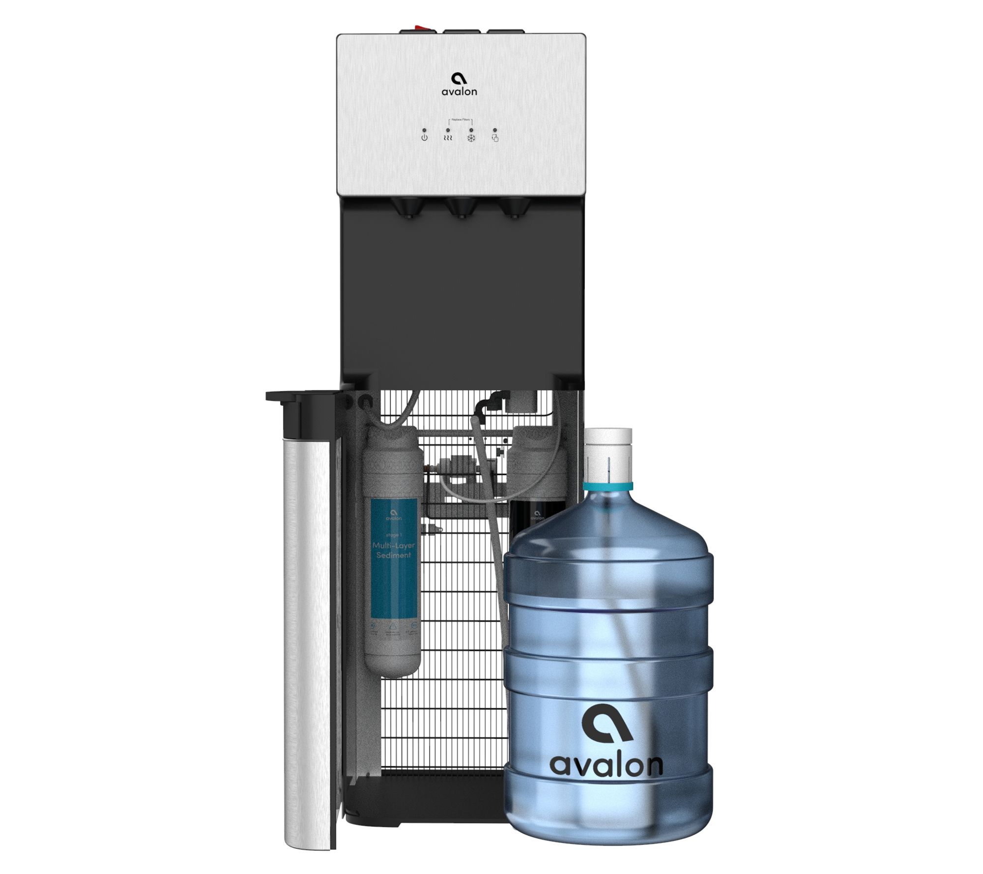 Avalon Bottom Loading Water Dispenser with Filtration