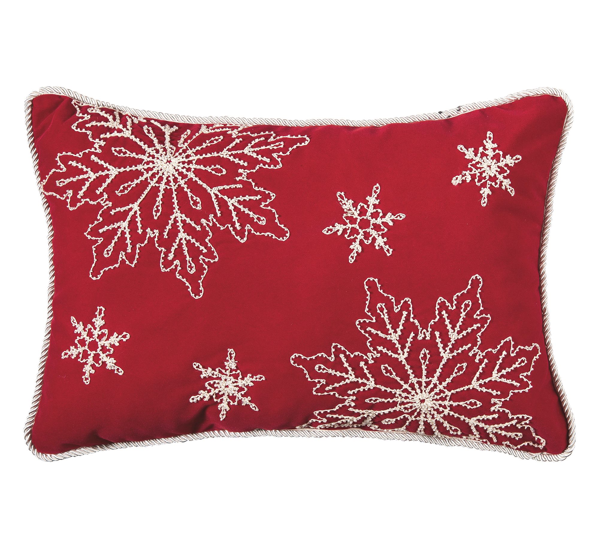 Snowy Trees Pillow by C&F Home