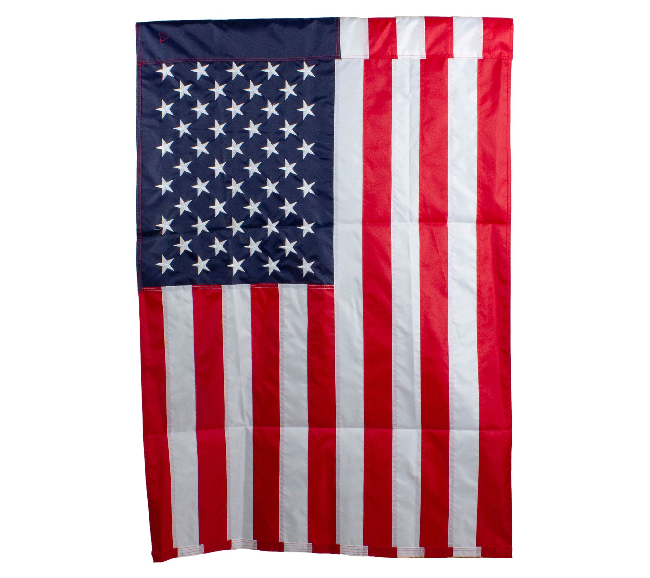 Northlight Embroidered American Outdoor House Fag 28" x 40"