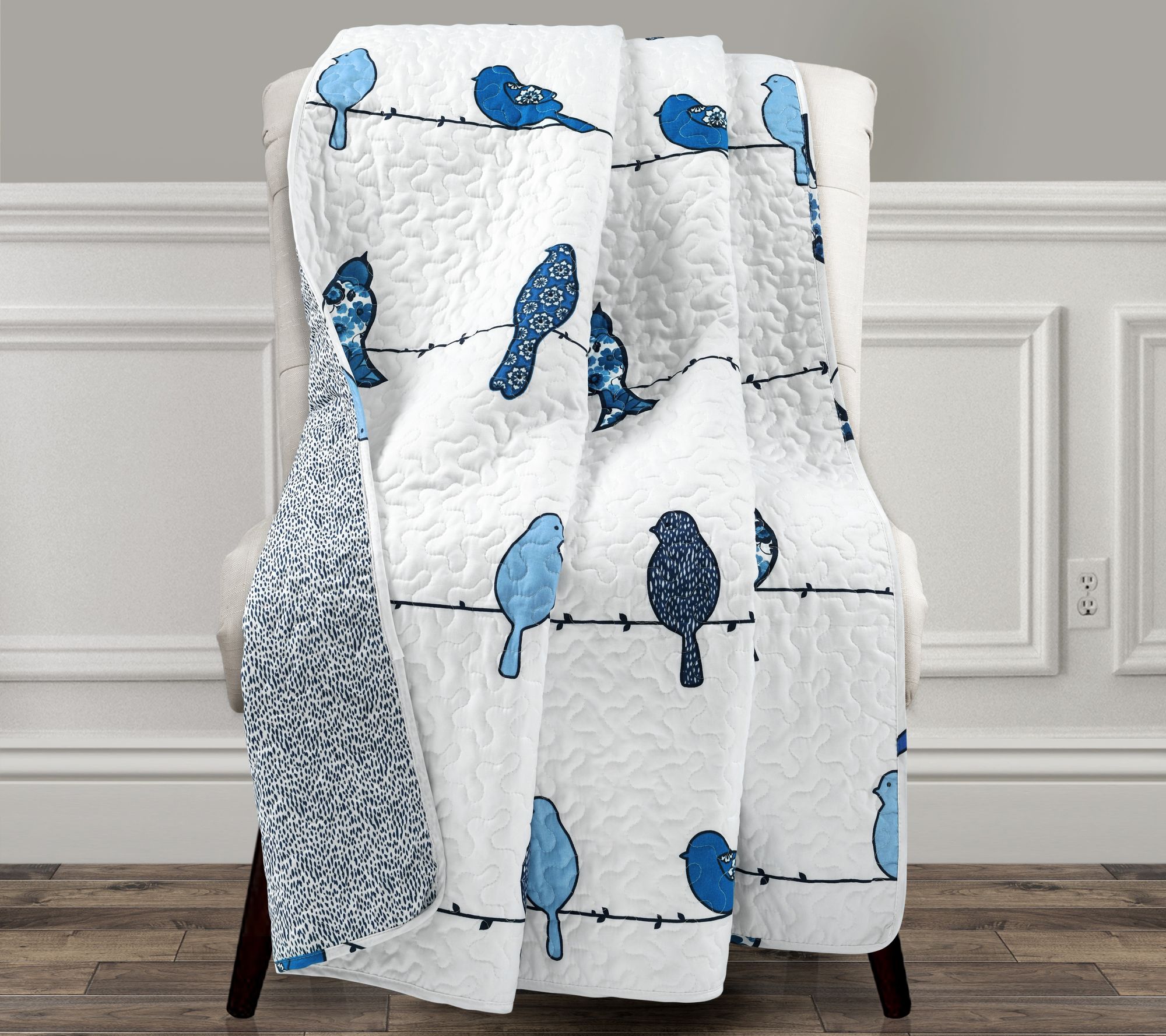 Rowley Birds Throw by Lush Decor
