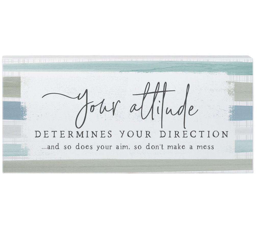 Sincere Surroundings 12" Attitude Direction Insire Board