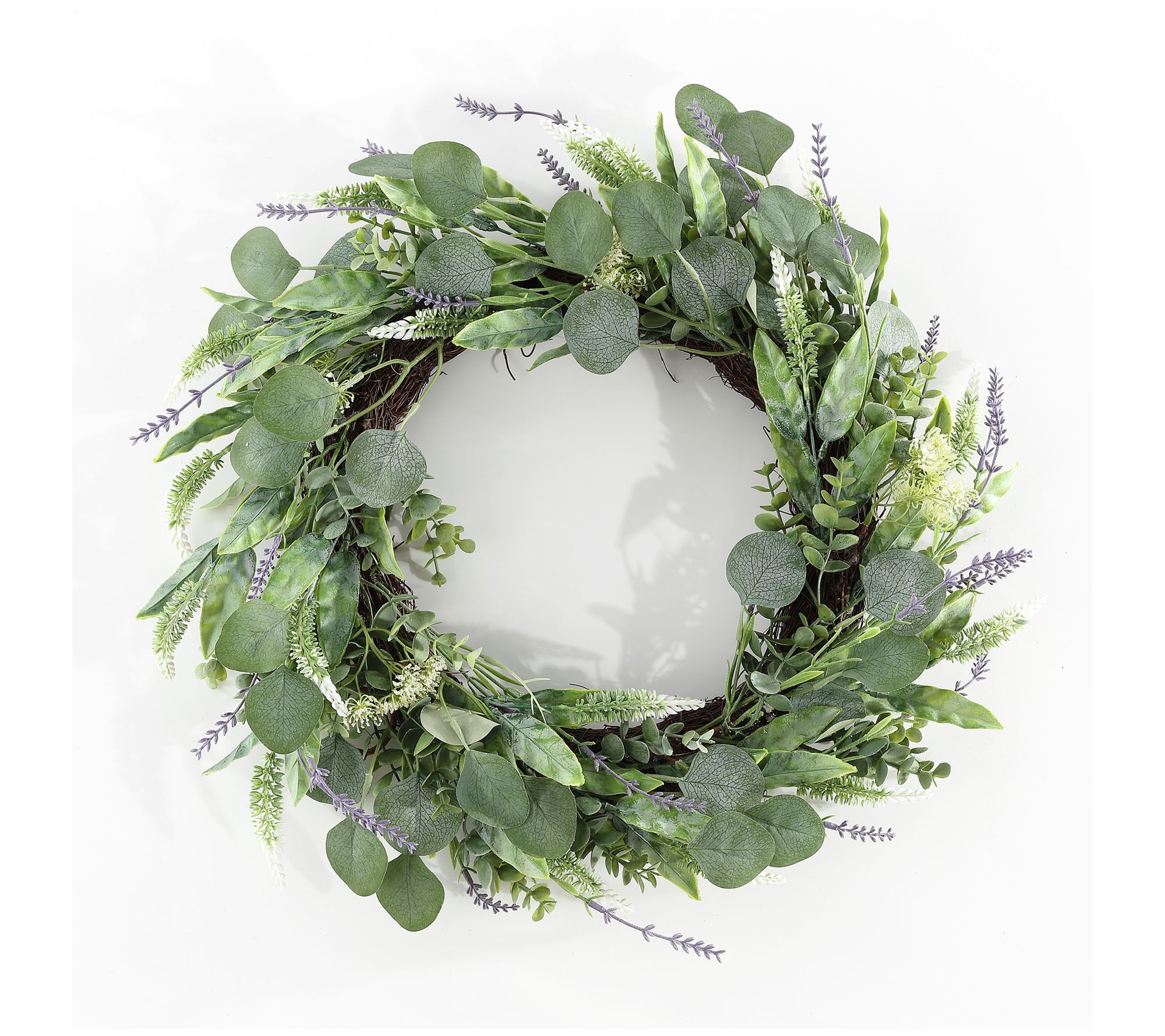 Safavieh Faux 22" Eucalyptus & Fennel Wreath