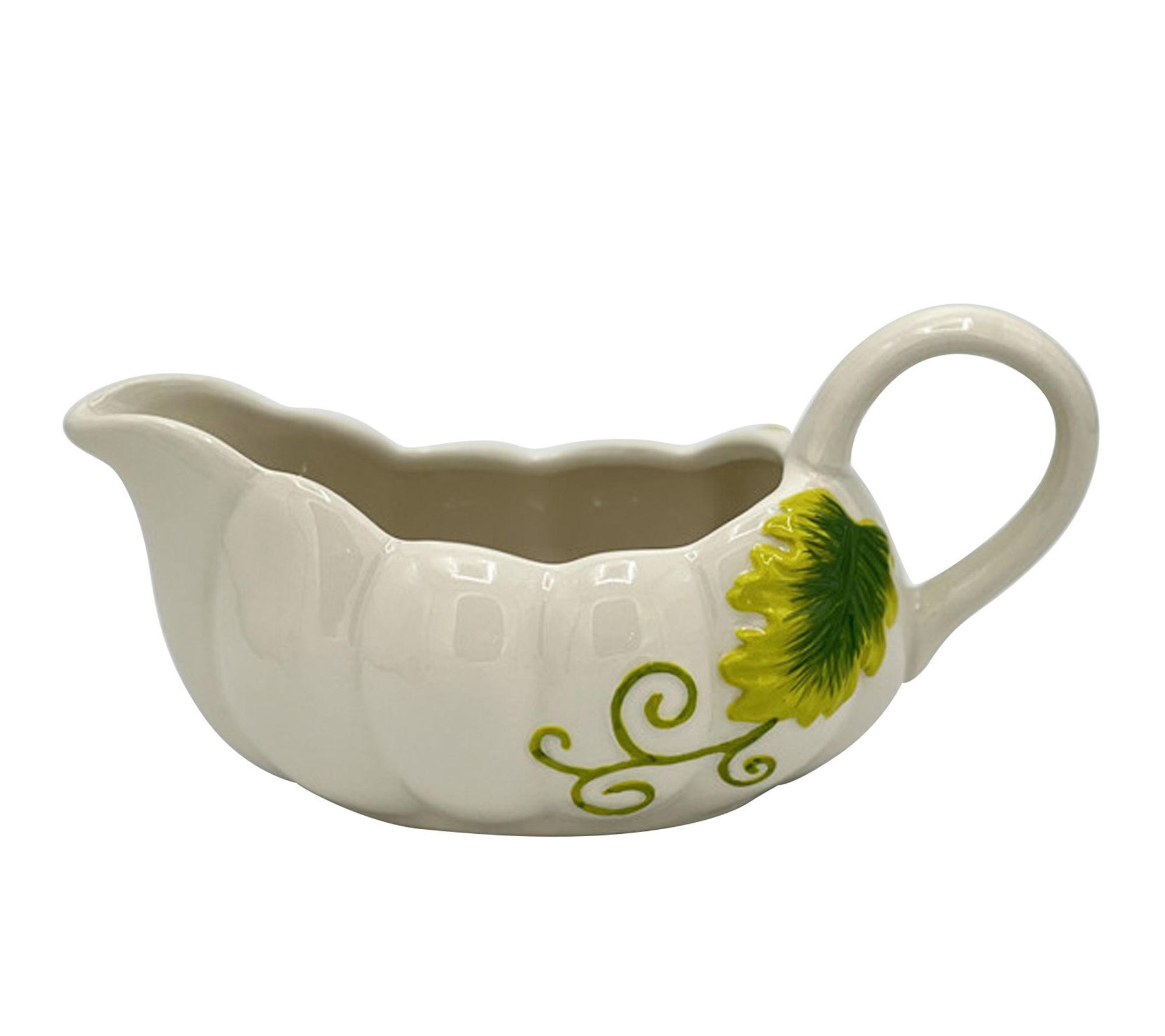 "As Is" Temptations Seasonal Figural Pumpkin Gravy Boat