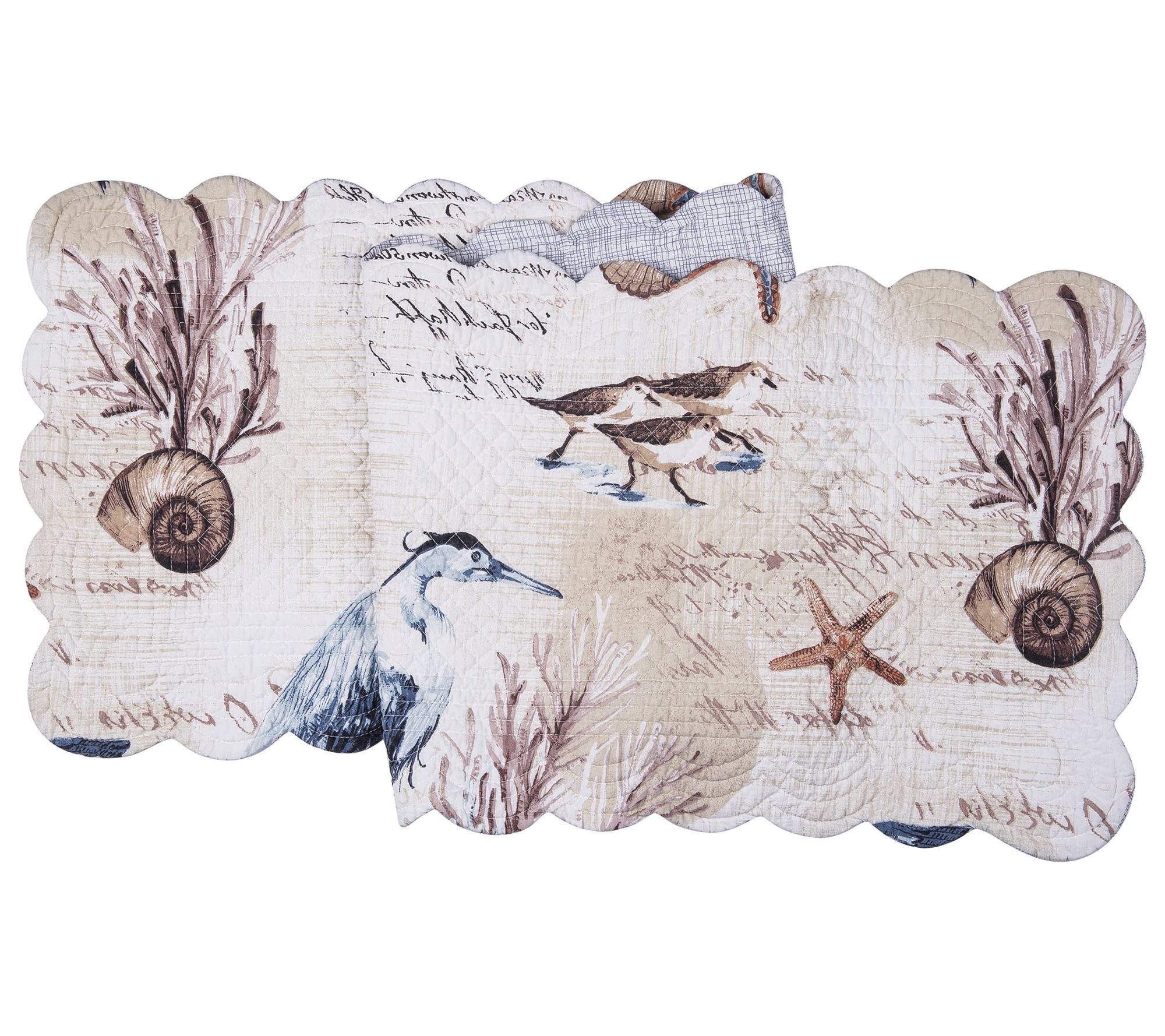 Brunswick Island Set of 6 Round Placemats by Valerie