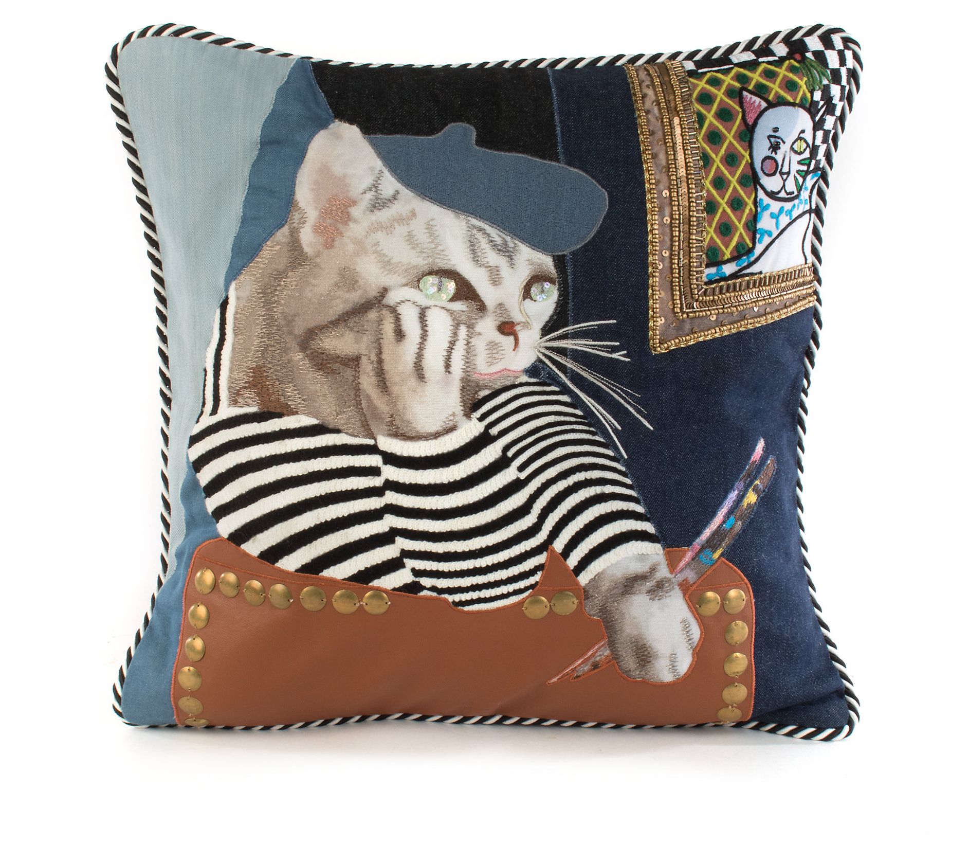 MacKenzie-Childs Pablo Picatsso Throw Pillow