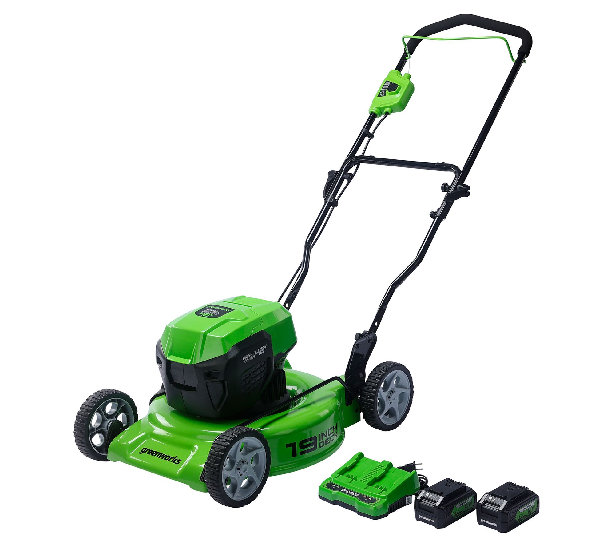 Greenworks POWERALL 2x24V 19" Cordless Brushless Lawn Mower