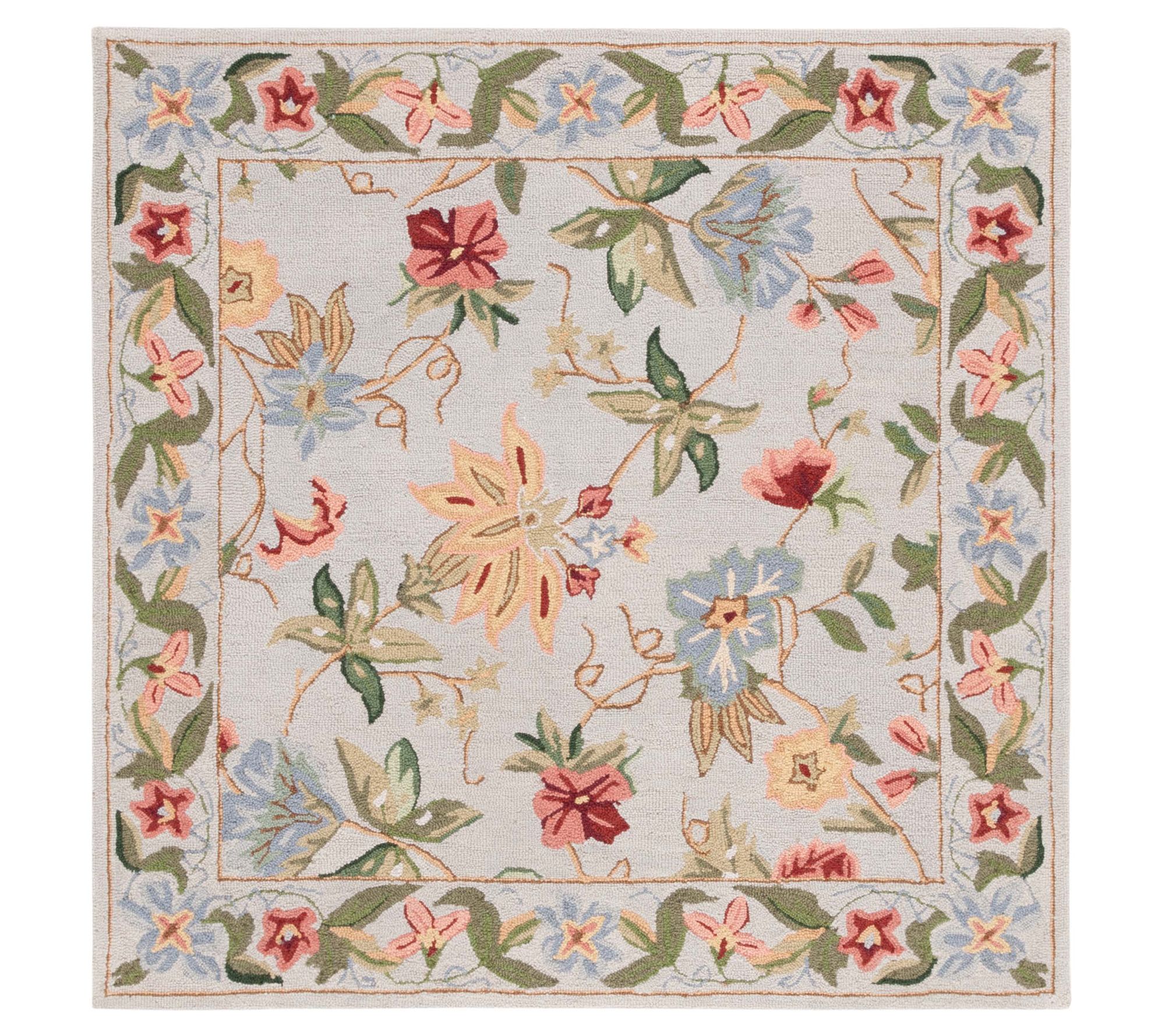 Chelsea Collect ion HK311 7' X 7' Square Rug b y Valerie