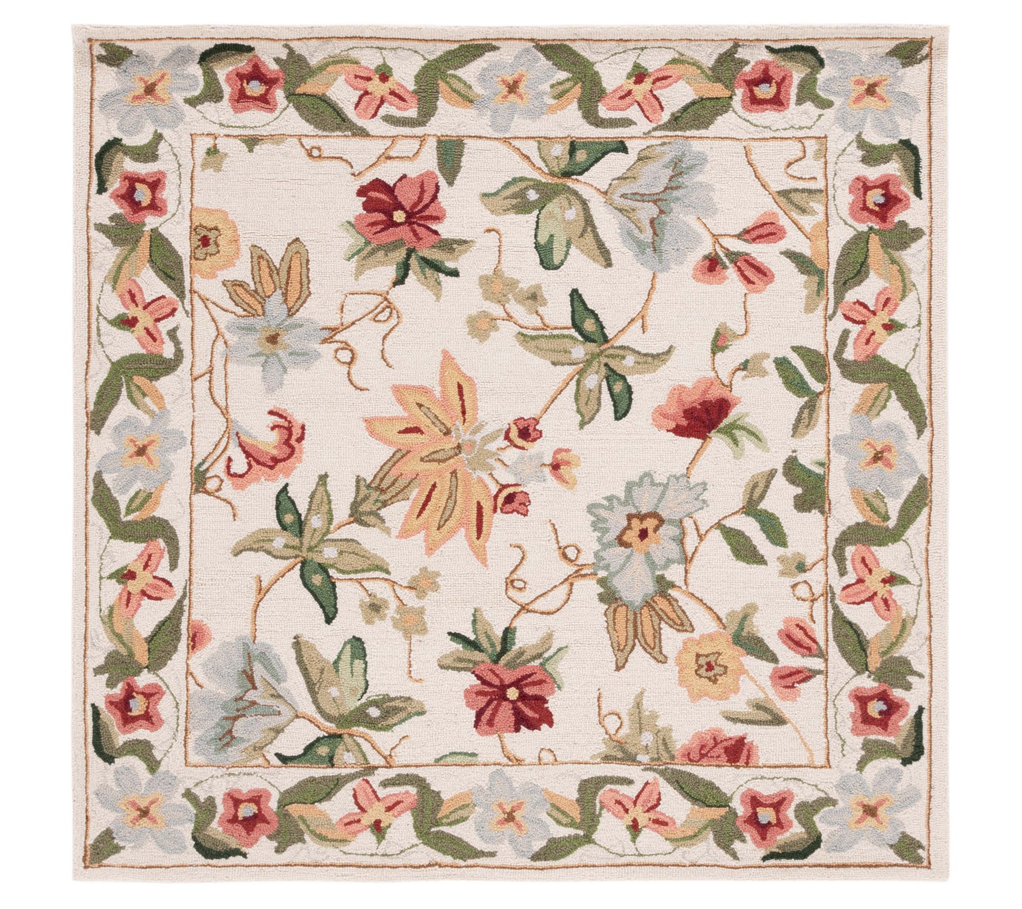 Chelsea Collect ion HK311 7' X 7' Square Rug b y Valerie