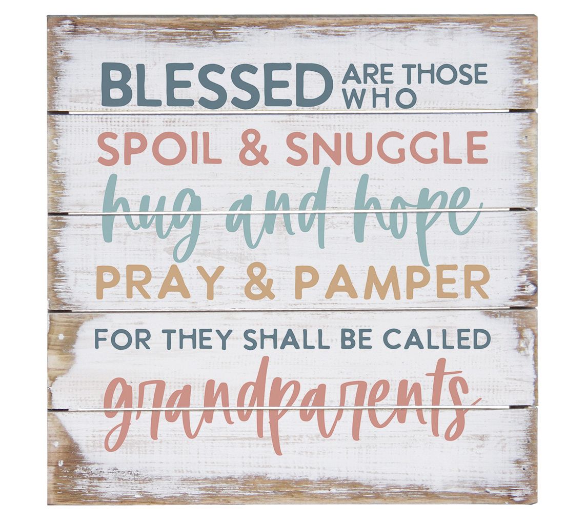 Sincere Surroundings 8" Blessed Are Those Pallet Petite