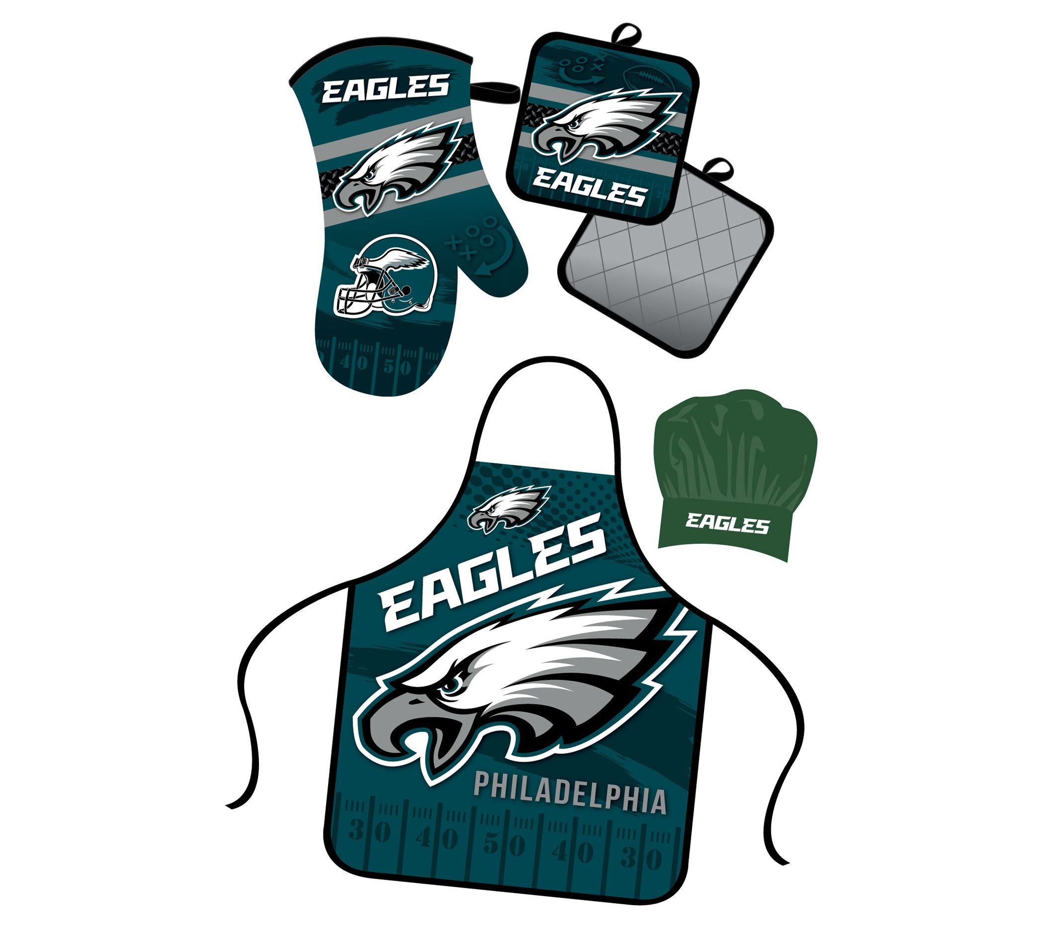 Mojo NFL Apron & Oven Mitt Set