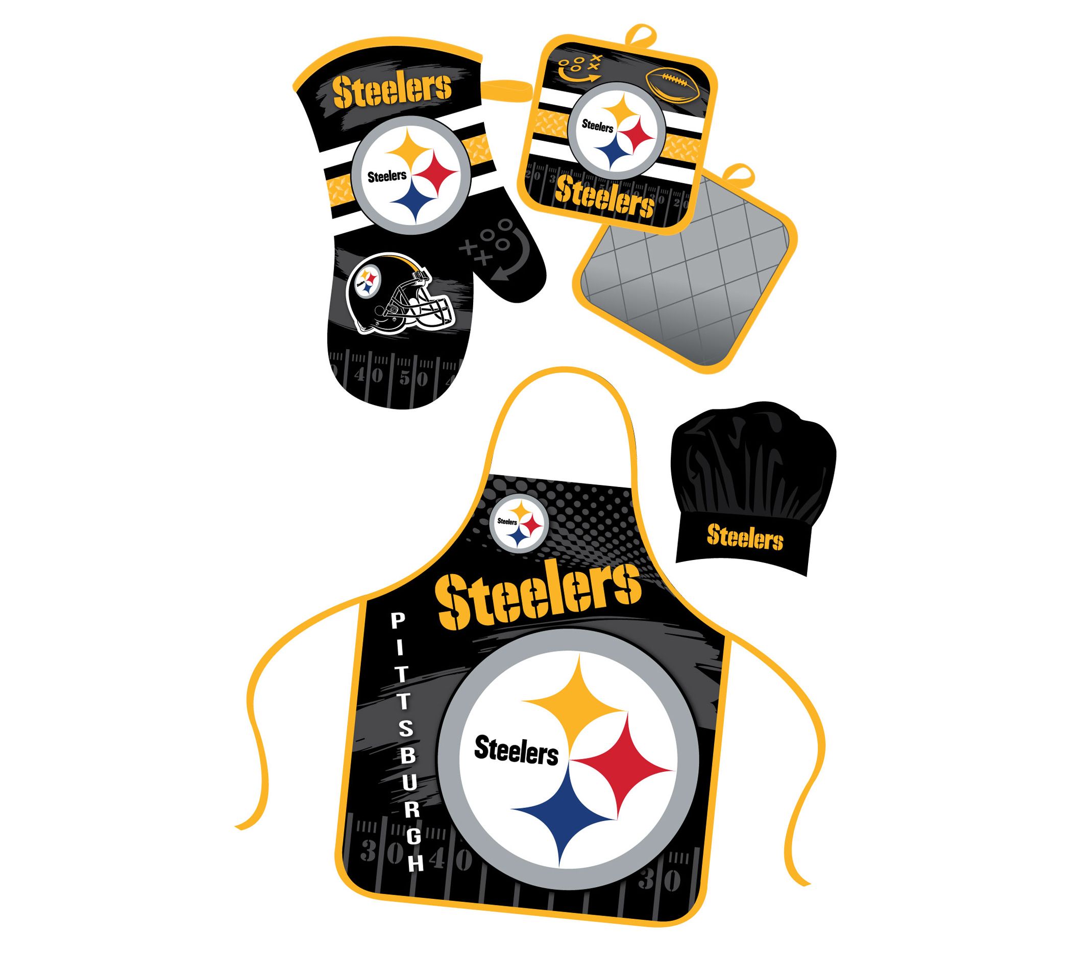 Mojo NFL Apron & Oven Mitt Set