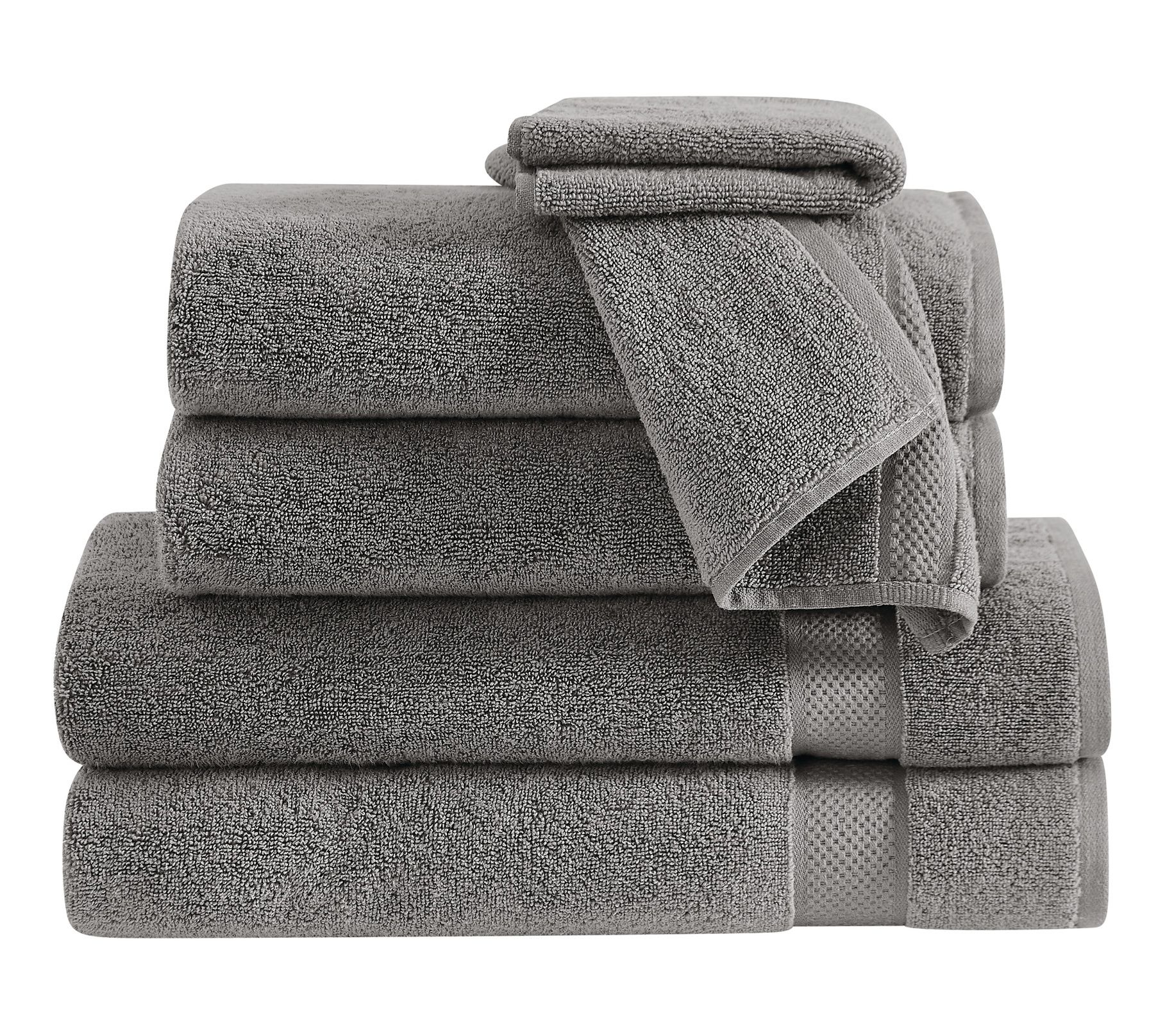 Vince Camuto Classic Solid 6-Piece Towel Set