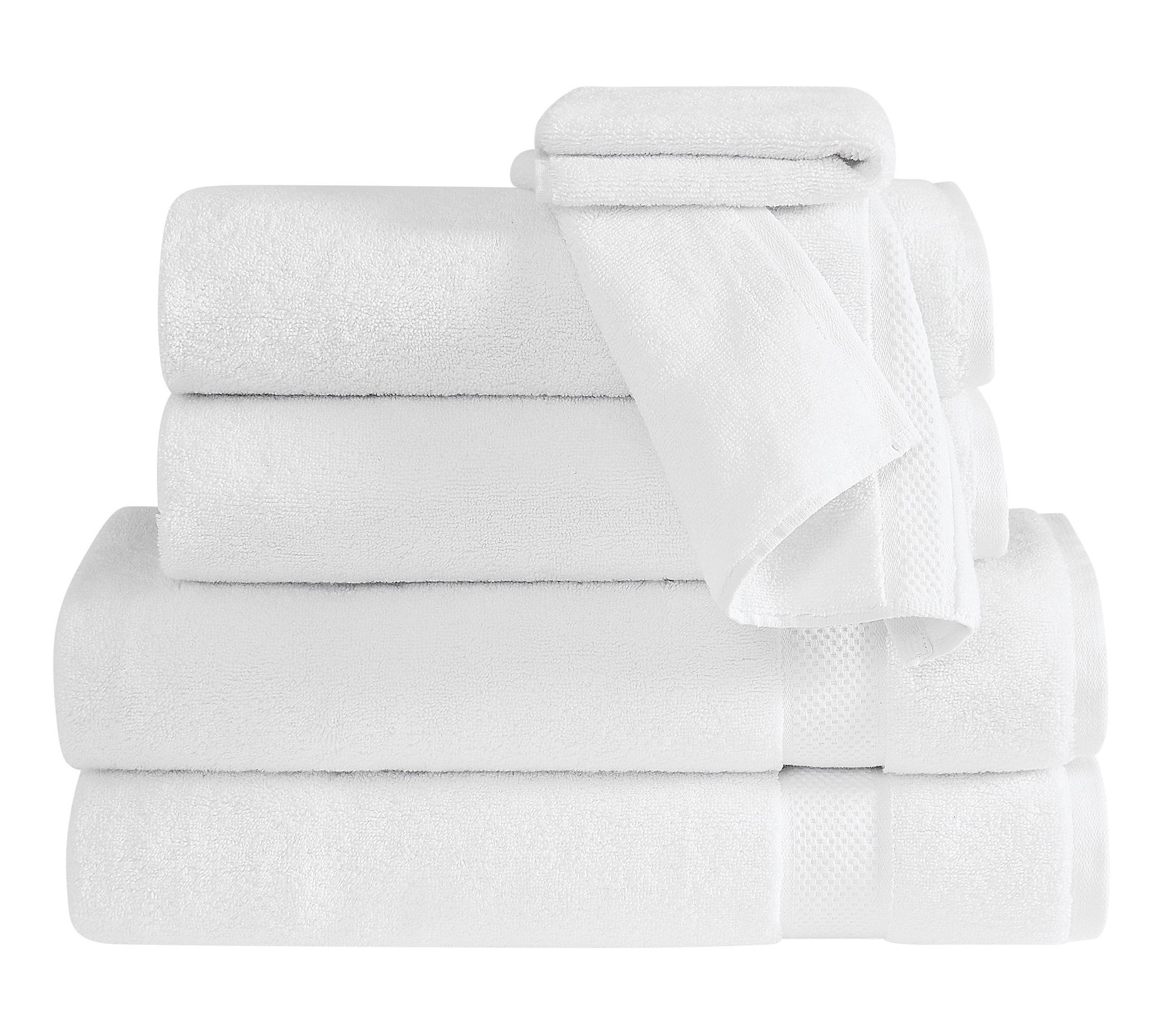 Vince Camuto Classic Solid 6-Piece Towel Set