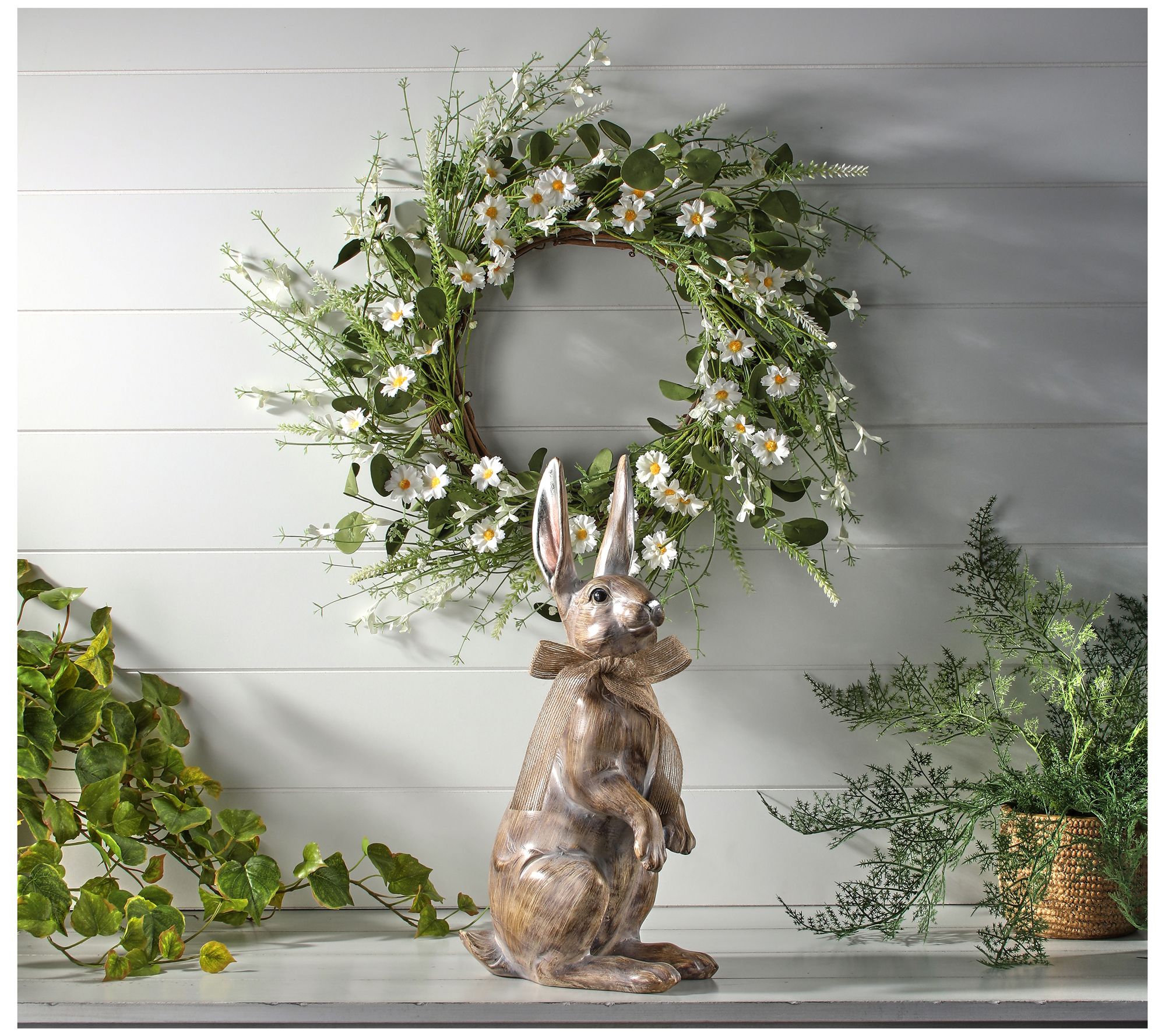 17" Sitting  Bunny by Valerie