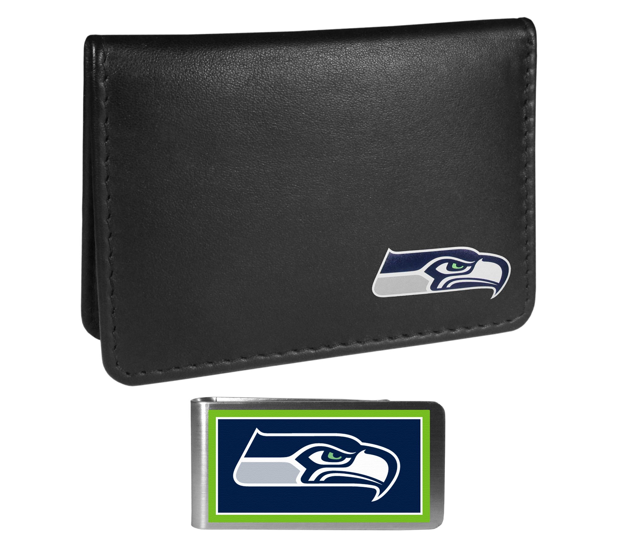 Siskiyou Sports NFL Weekend Bi-fold Wallet & Color Money Clip