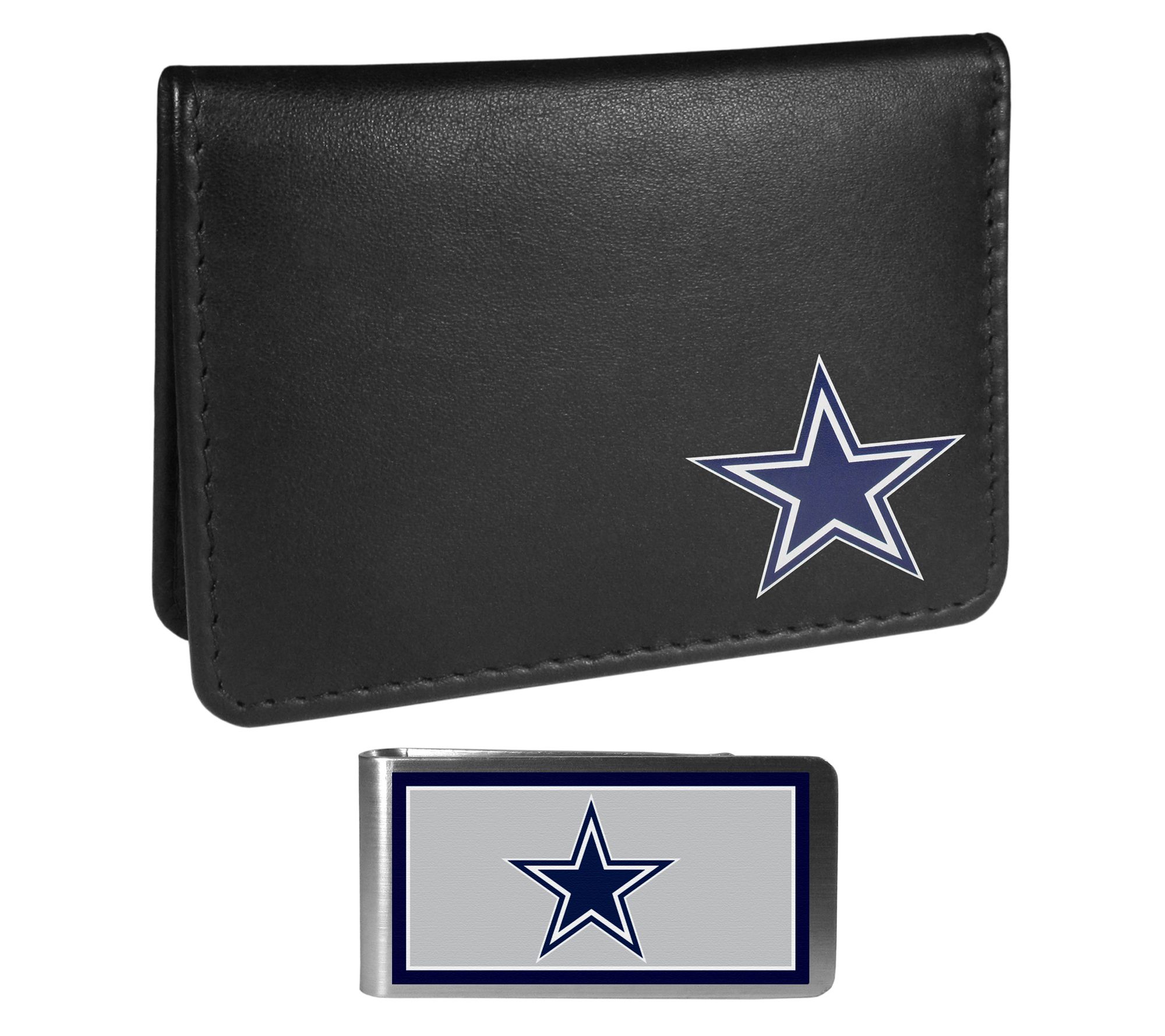 Siskiyou Sports NFL Weekend Bi-fold Wallet & Color Money Clip
