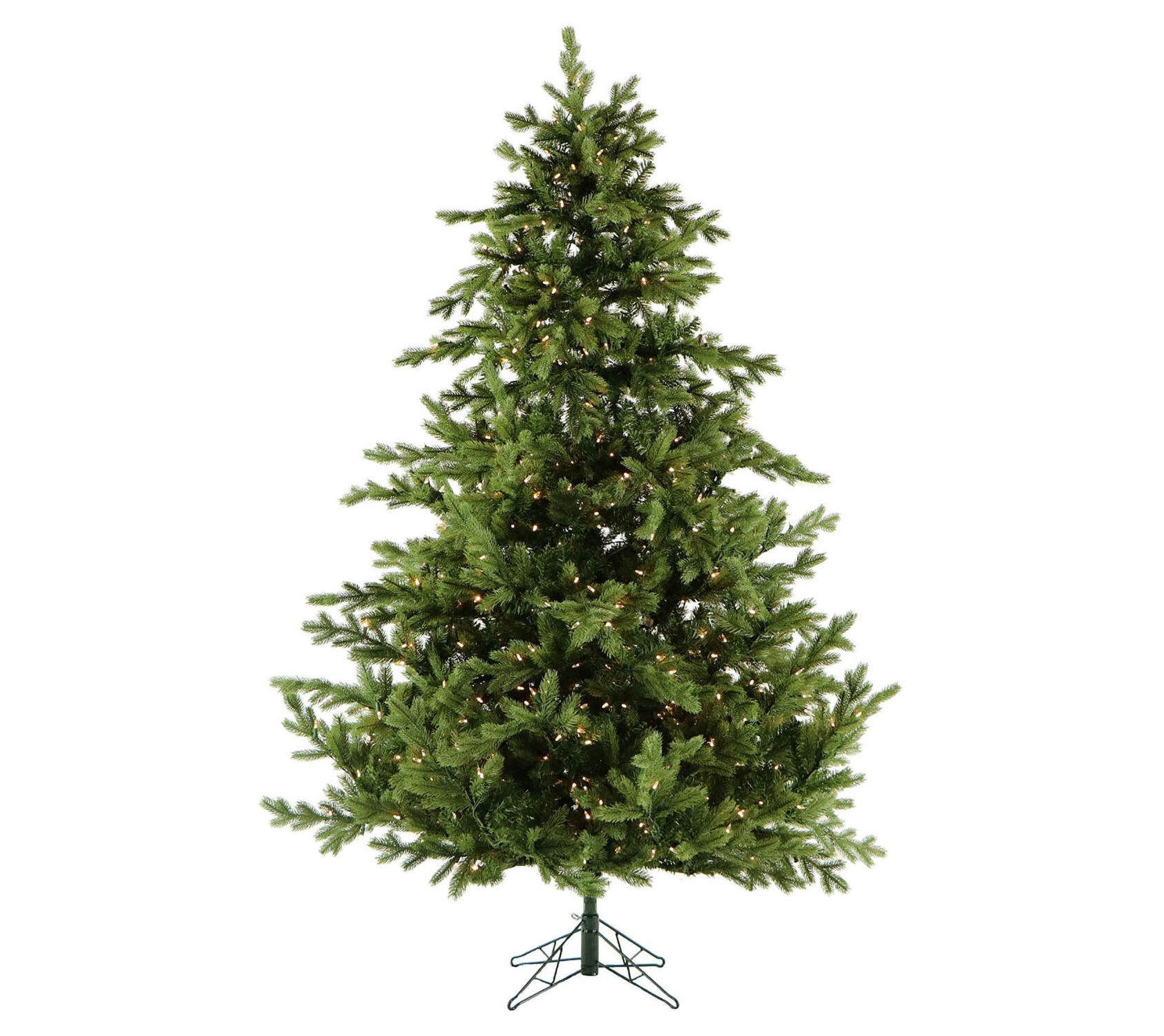 Fraser Hill Farm 7.5-Ft. Woodside Pine Pre-LitChristmas Tree