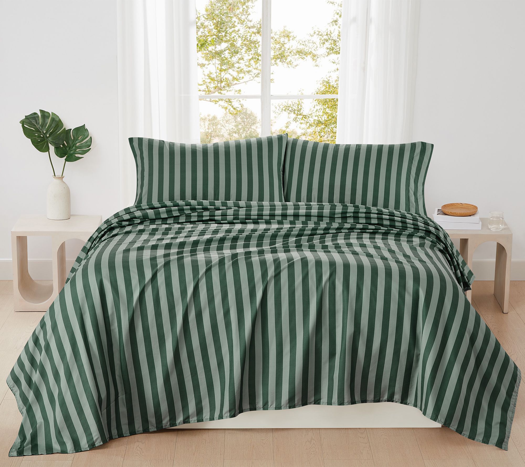 Truly Soft Weston Stripe 4 Piece Full Sheet Set