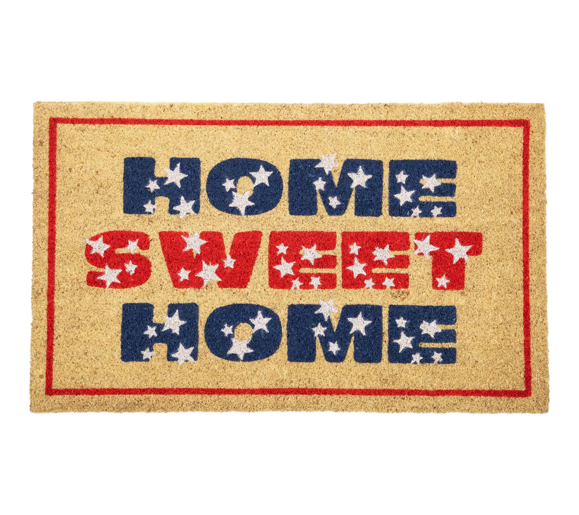 Northlight Americana "Home Sweet Home" Doormat18" x 30"