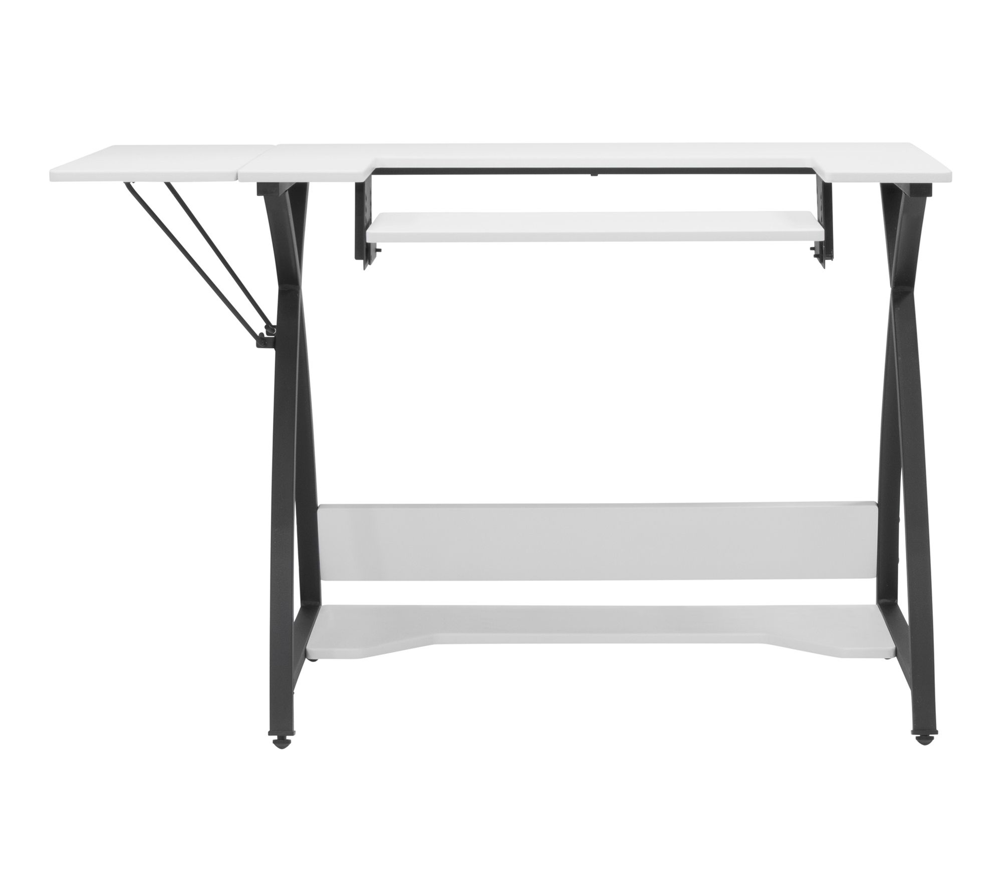 Sew Ready Comet Plus Sewing/Office Table with Fold-Down Top