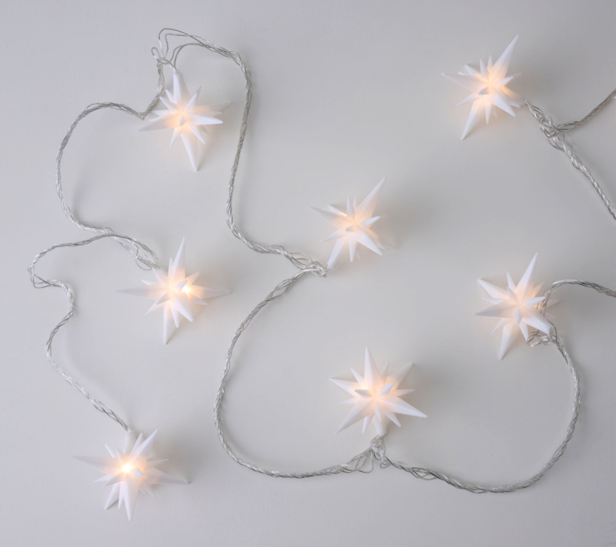 6' Illuminated Star Light Strand with Color Flip by Mally Roncal