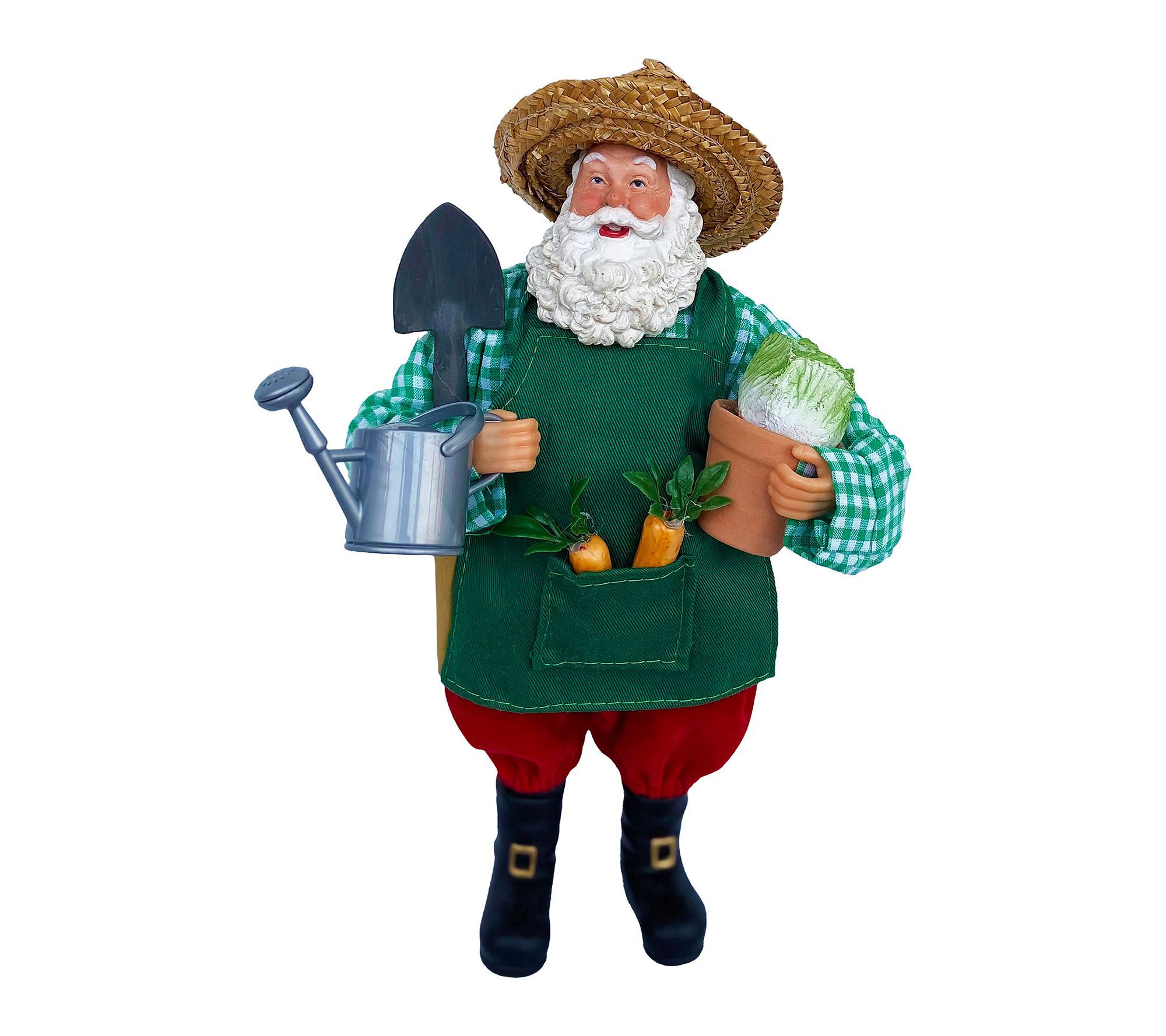 Santa's Workshop 12" Gardening Claus