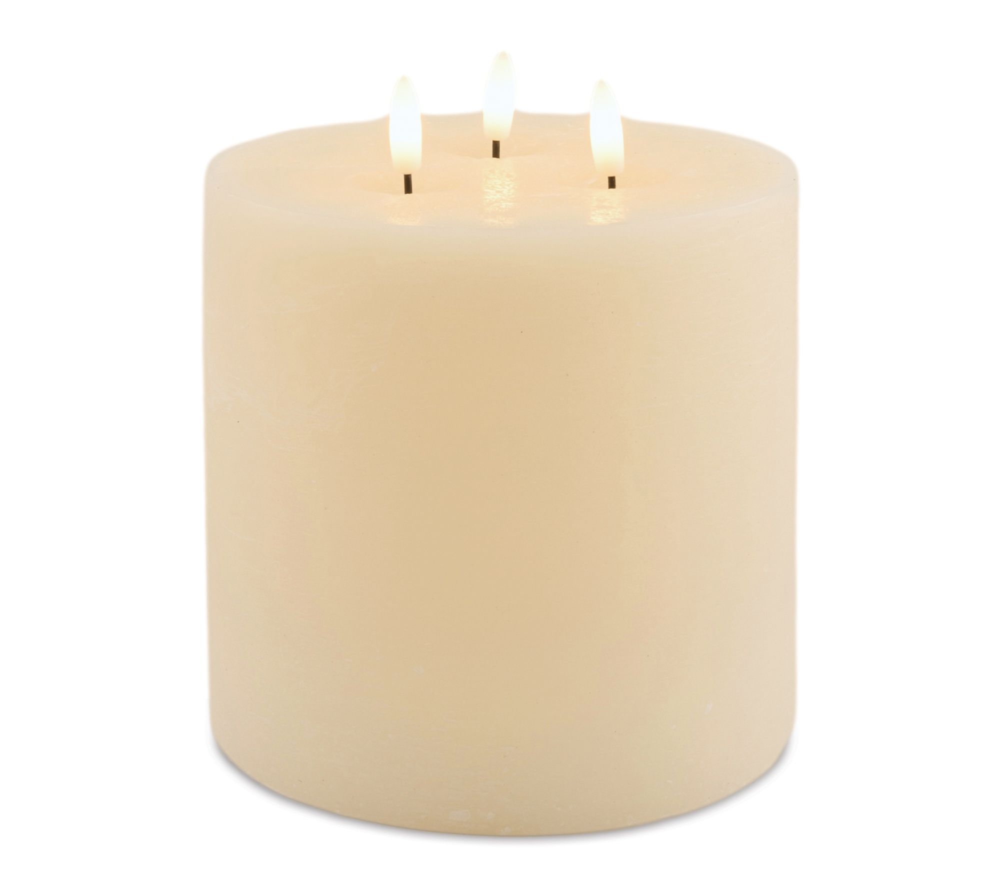 Melrose FIA Ivory Triple Wick Candle (Set of 2)