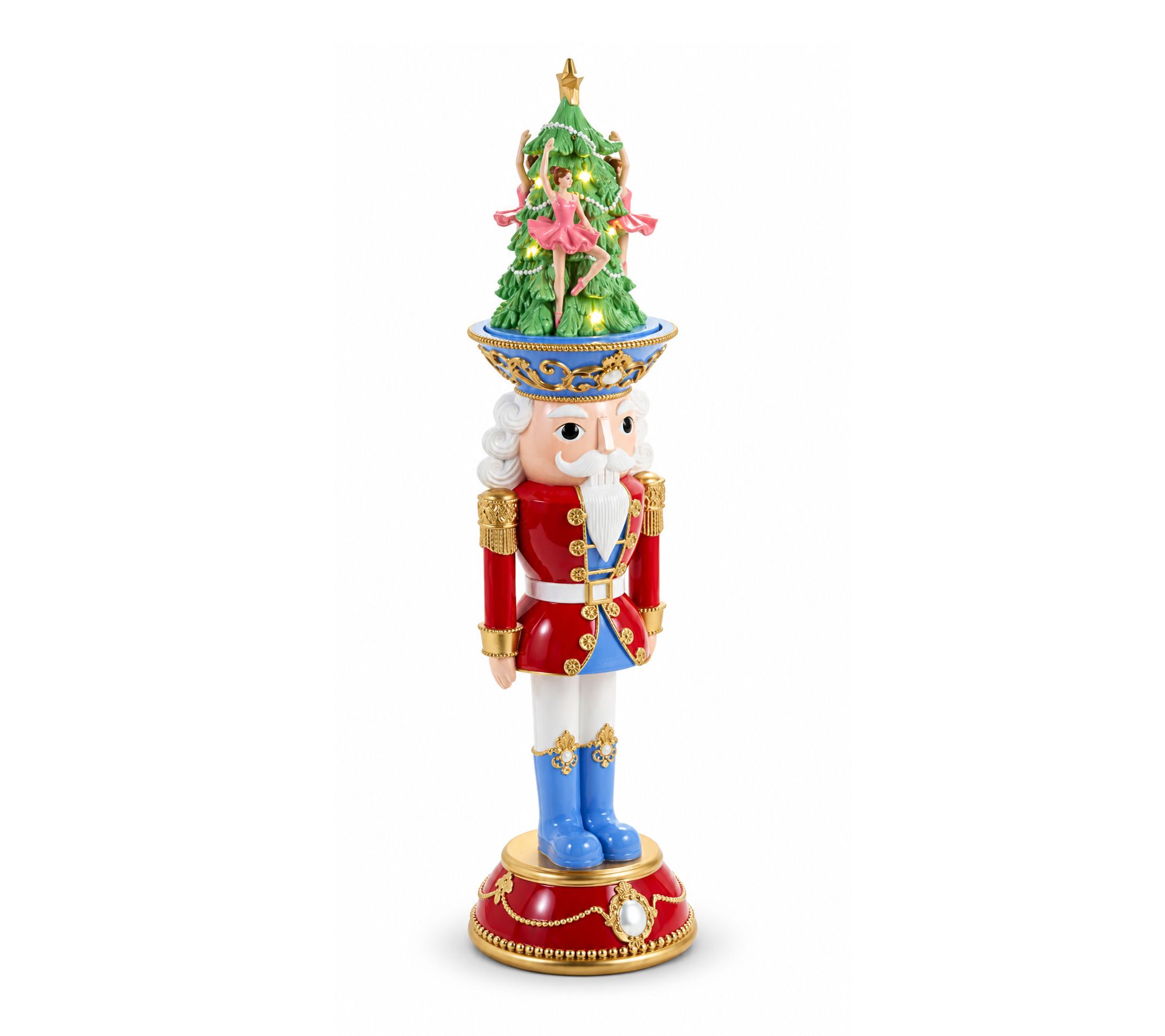 RC Home Decor -35.5" Animated Musical Nutcracker