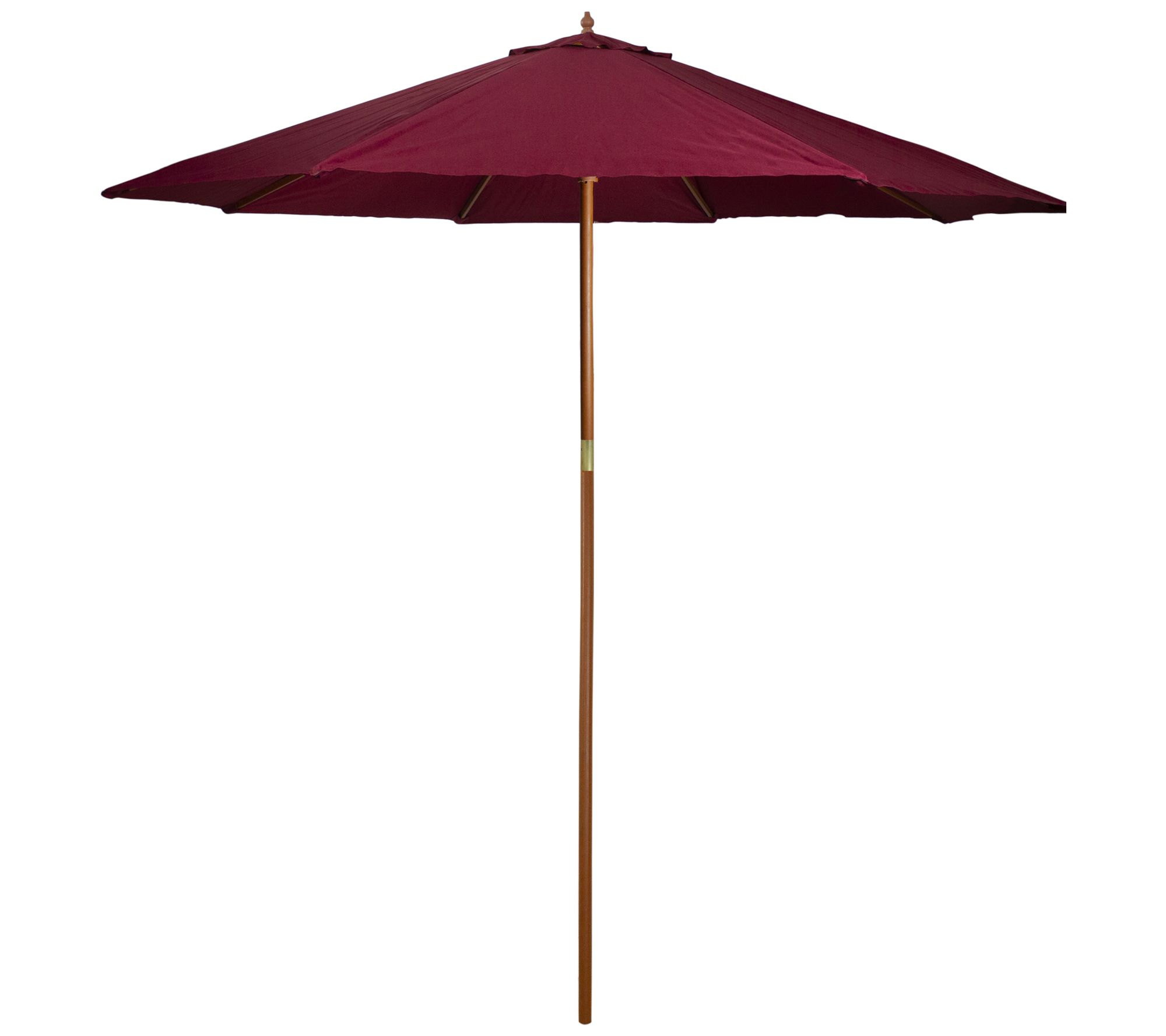 Northlight 9' Outdoor Patio Market Umbrella wit h Wood Pole