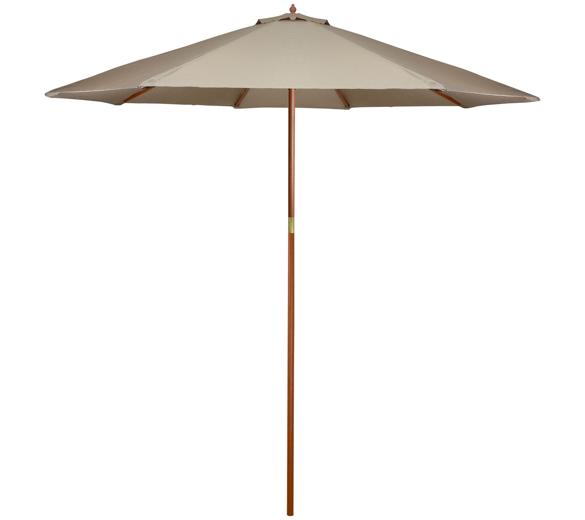 Northlight 9' Outdoor Patio Market Umbrella with Wood Pole