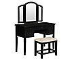 Powell Bernadette Vanity With Stool and Mirror