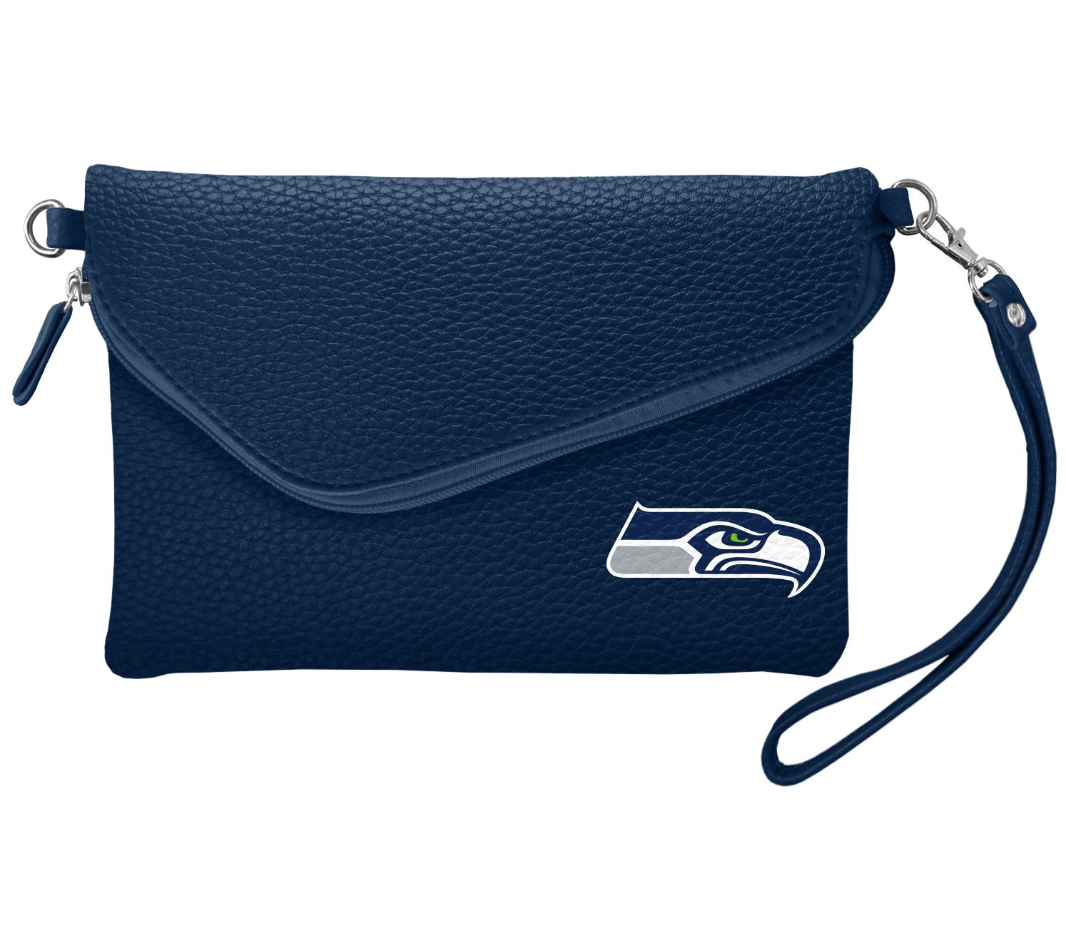 Little Earth NFL Pebble Fold Over Crossbody Pure