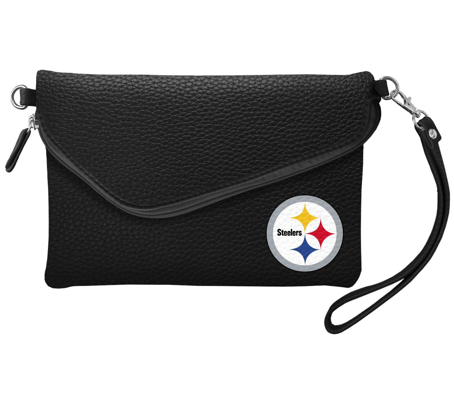 Little Earth NFL Pebble Fold Over Crossbody Pure