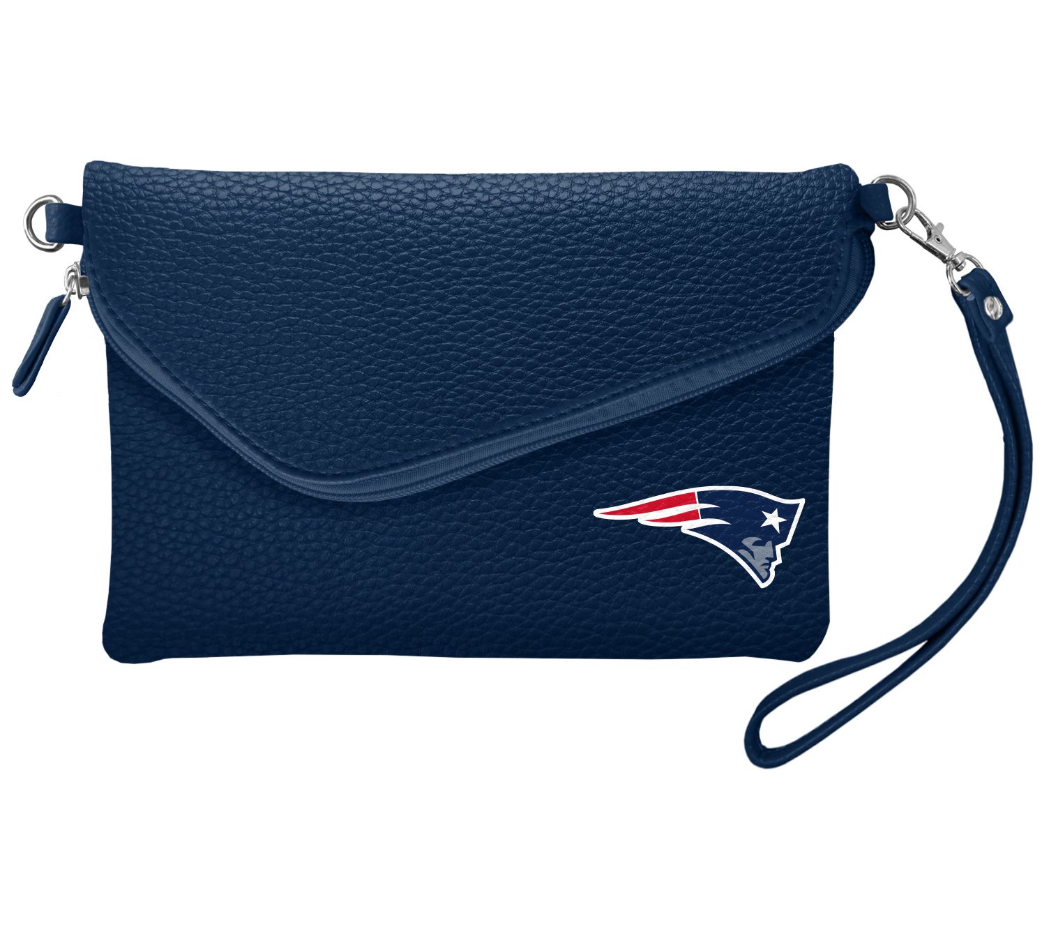 Little Earth NFL Pebble Fold Over Crossbody Pure