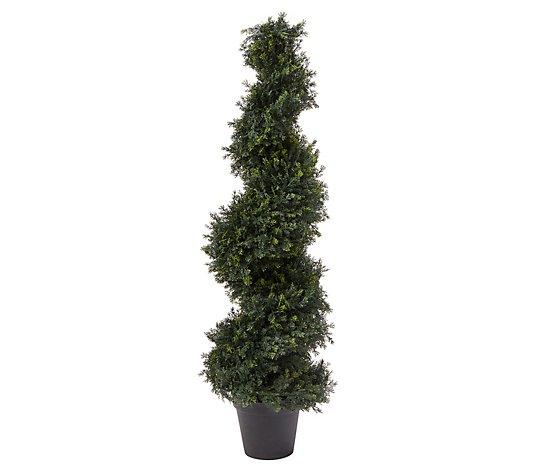 Nature Spring 48" Artificial Cypress Topiary
