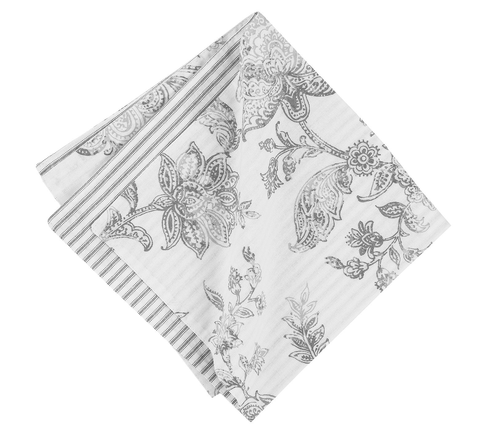 20" x 20" Miriam Reversible Napkin Set of 6 byValerie