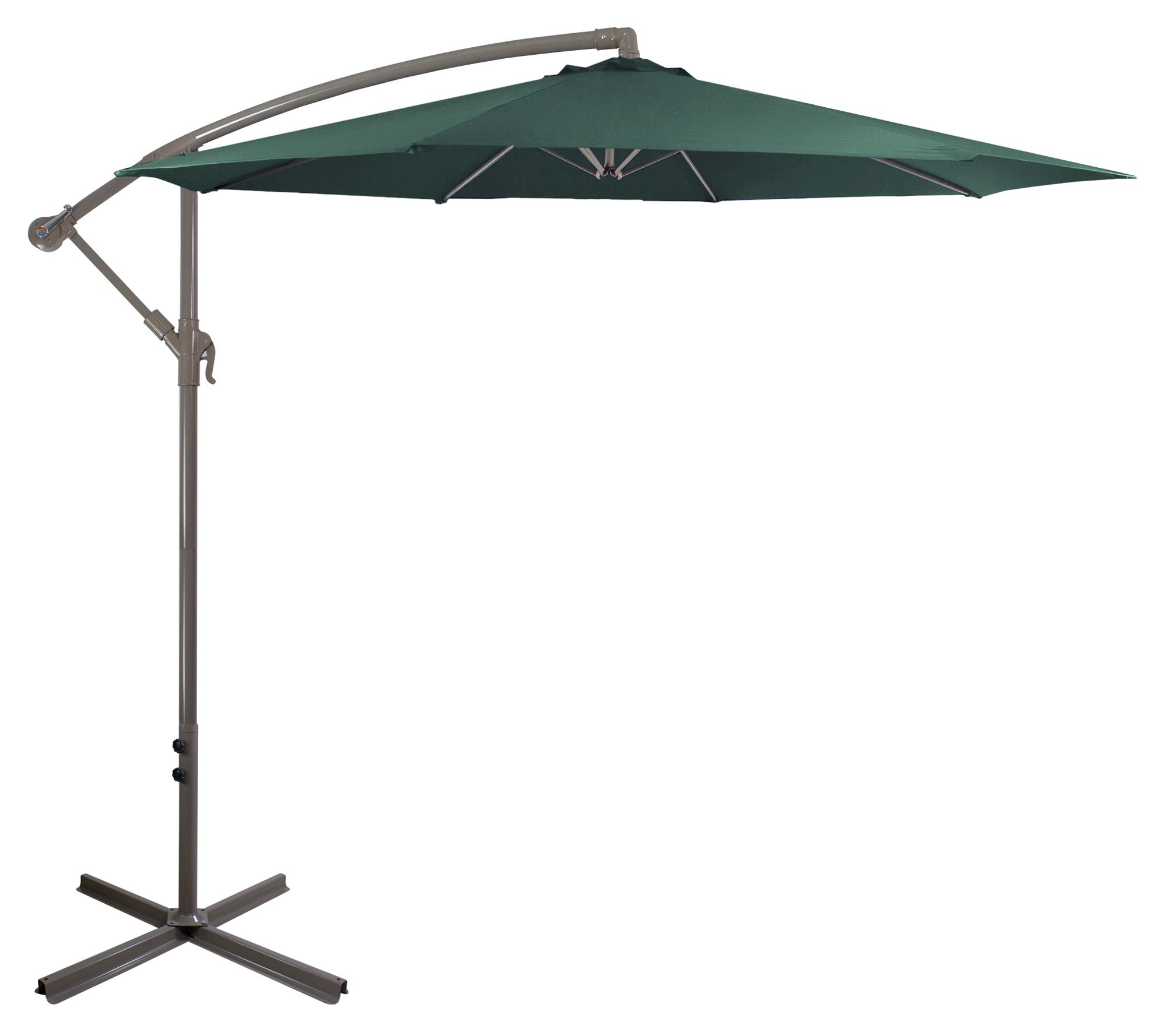 Northlight 10' Offset Outdoor Patio Umbrella wih Crank