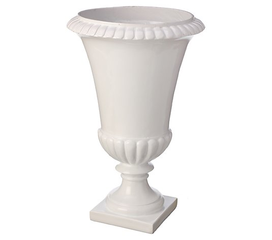 10.5" Fluted Urn By Valerie